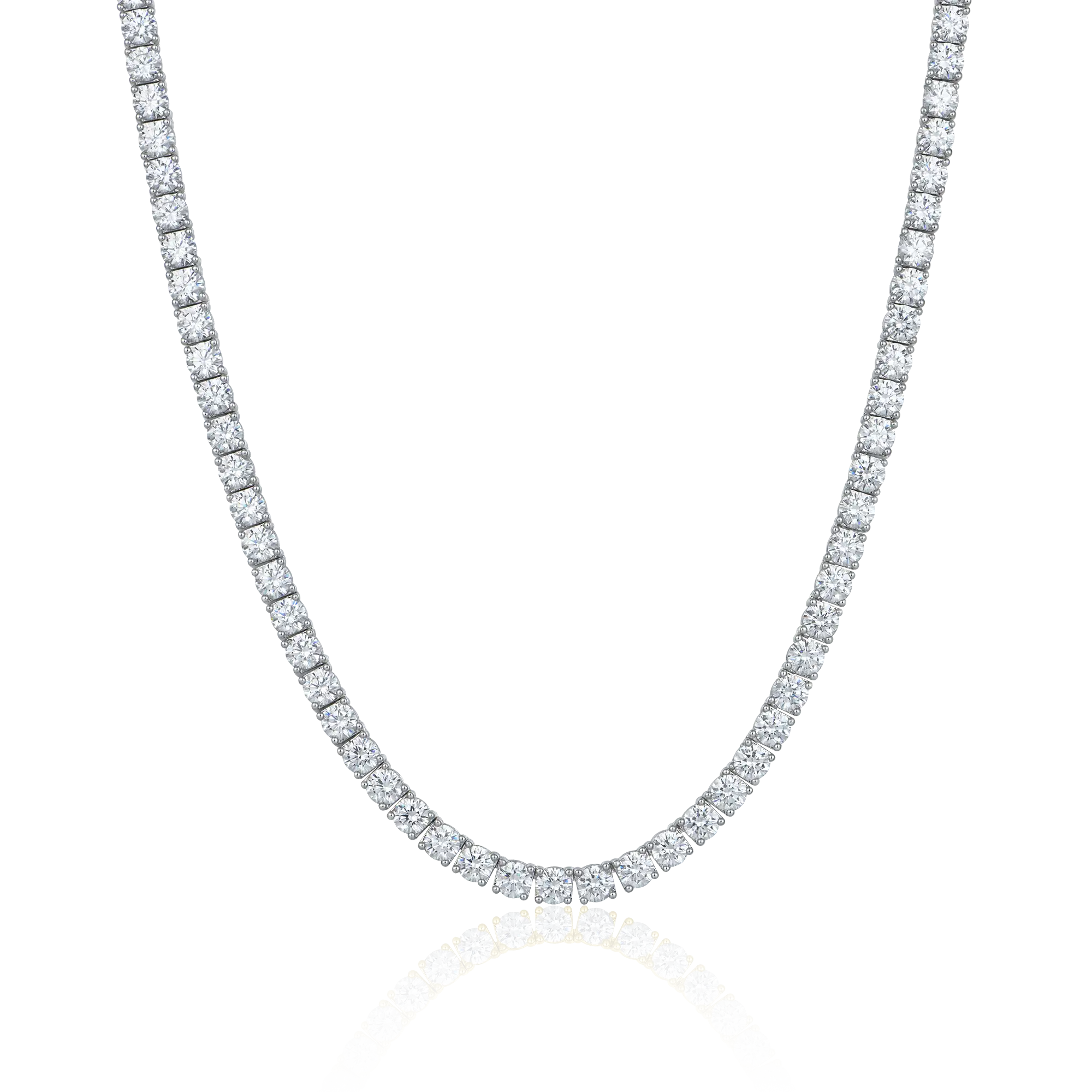 5mm Men's Diamond Gold Tennis Chain Hip Hop Jewelry – APORRO® EUROPE