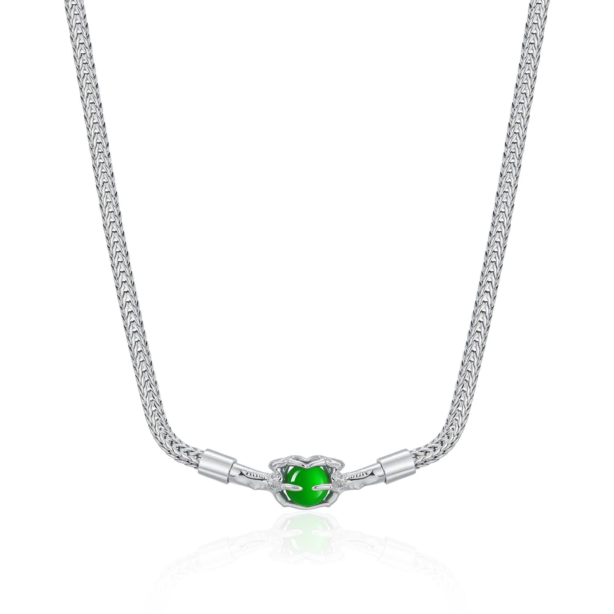 Wong ⅱ Claw Jade Choker - 6 mm