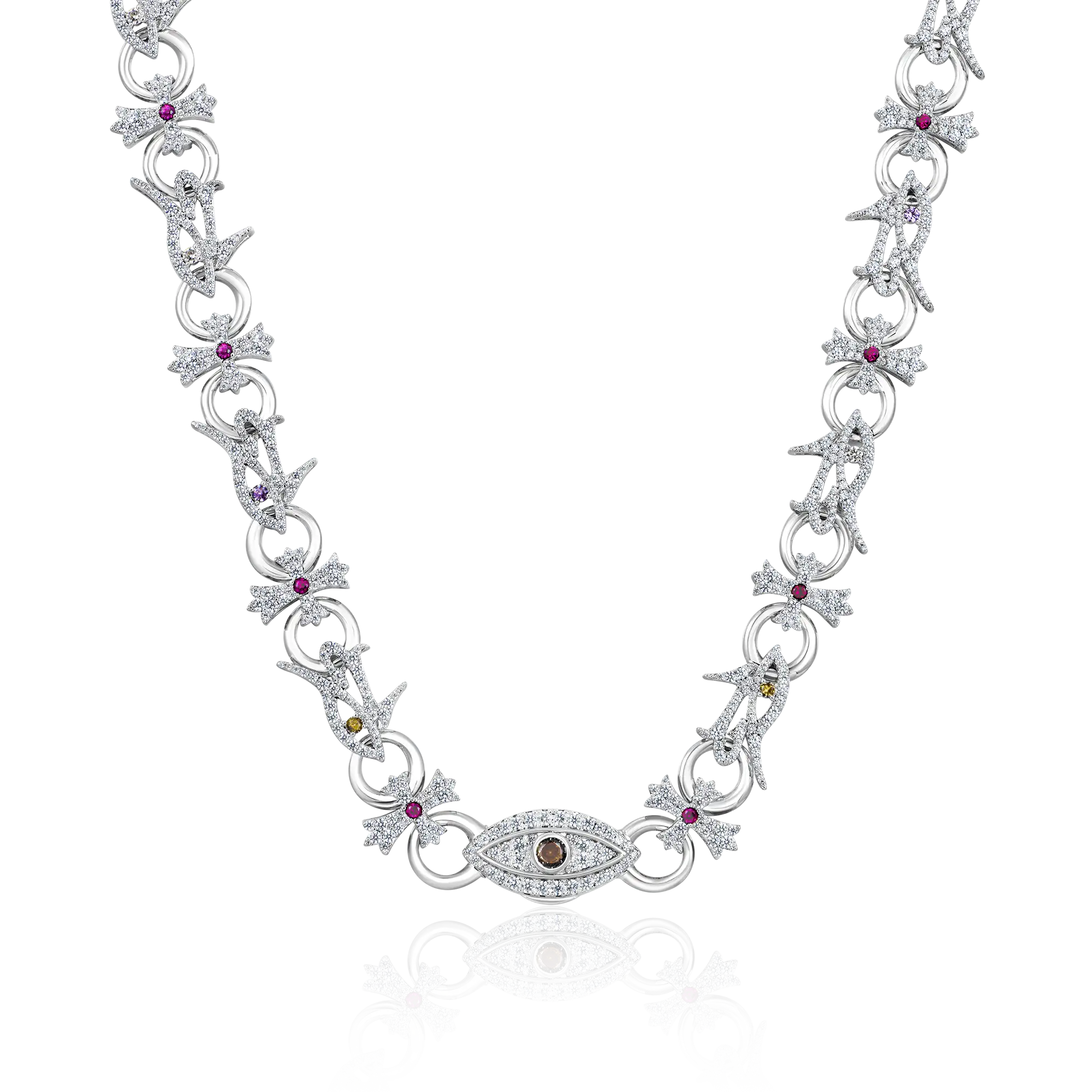 Eye of Horus Cross Chain - 10mm