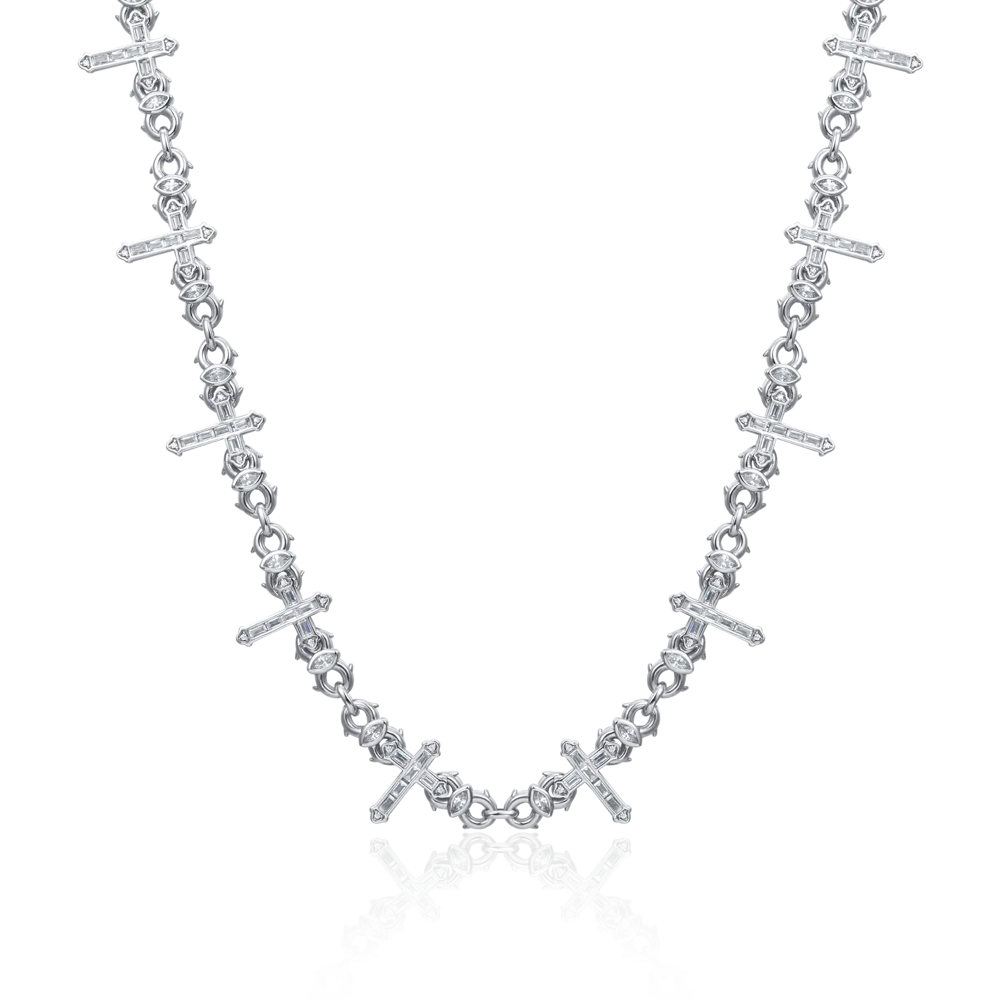 Cross Of Thorns Infinity Chain - 6mm