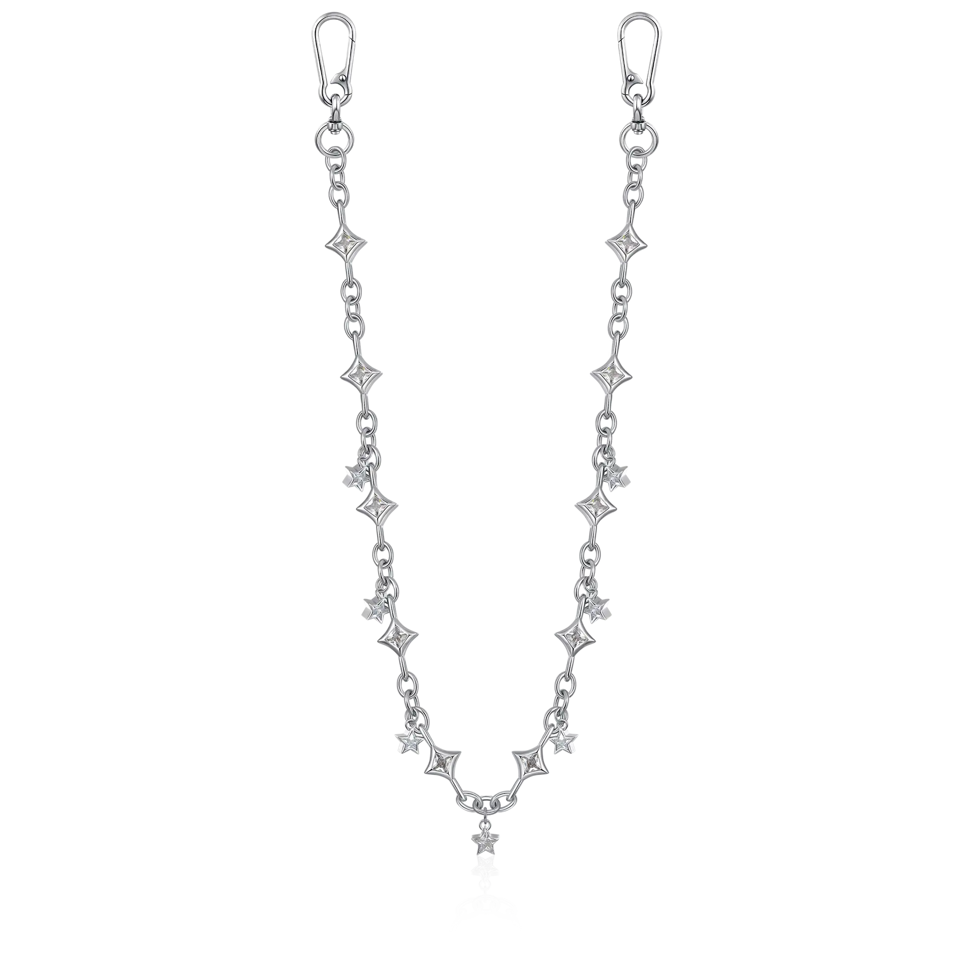 Stellare Allure -Kette und Brieftaschenkette