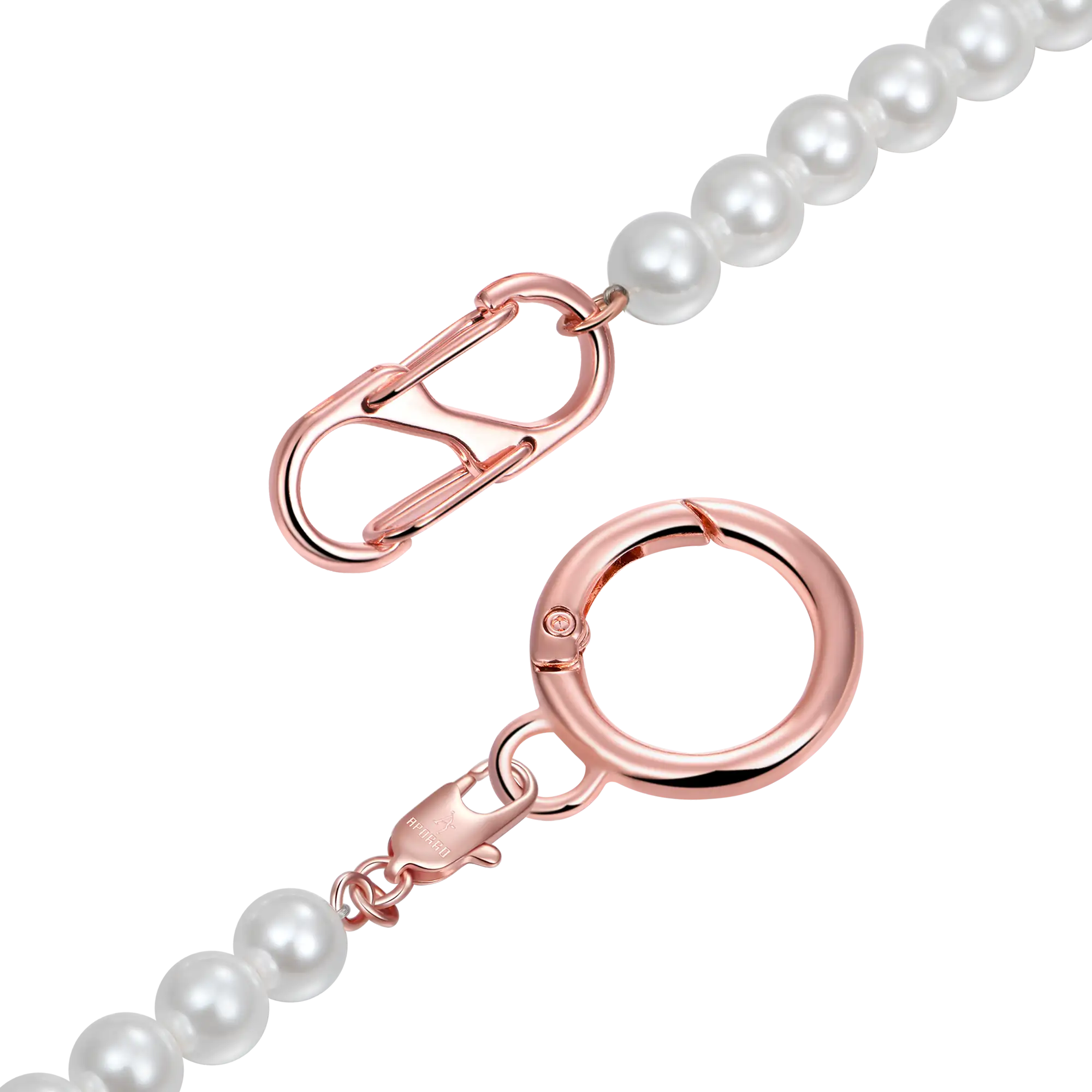 Trove Orbit Pearl Wallet Chain - 8mm
