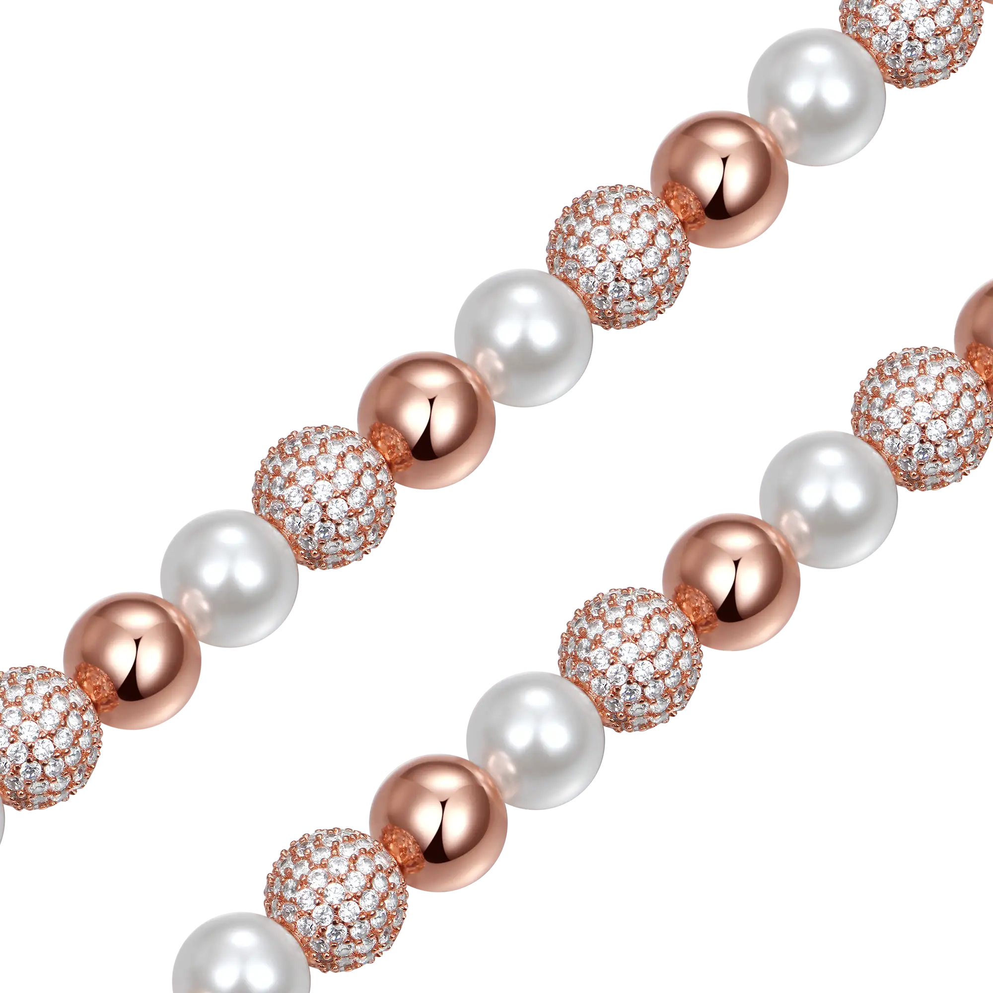 Trove Orbit Pearl Wallet Chain - 8mm