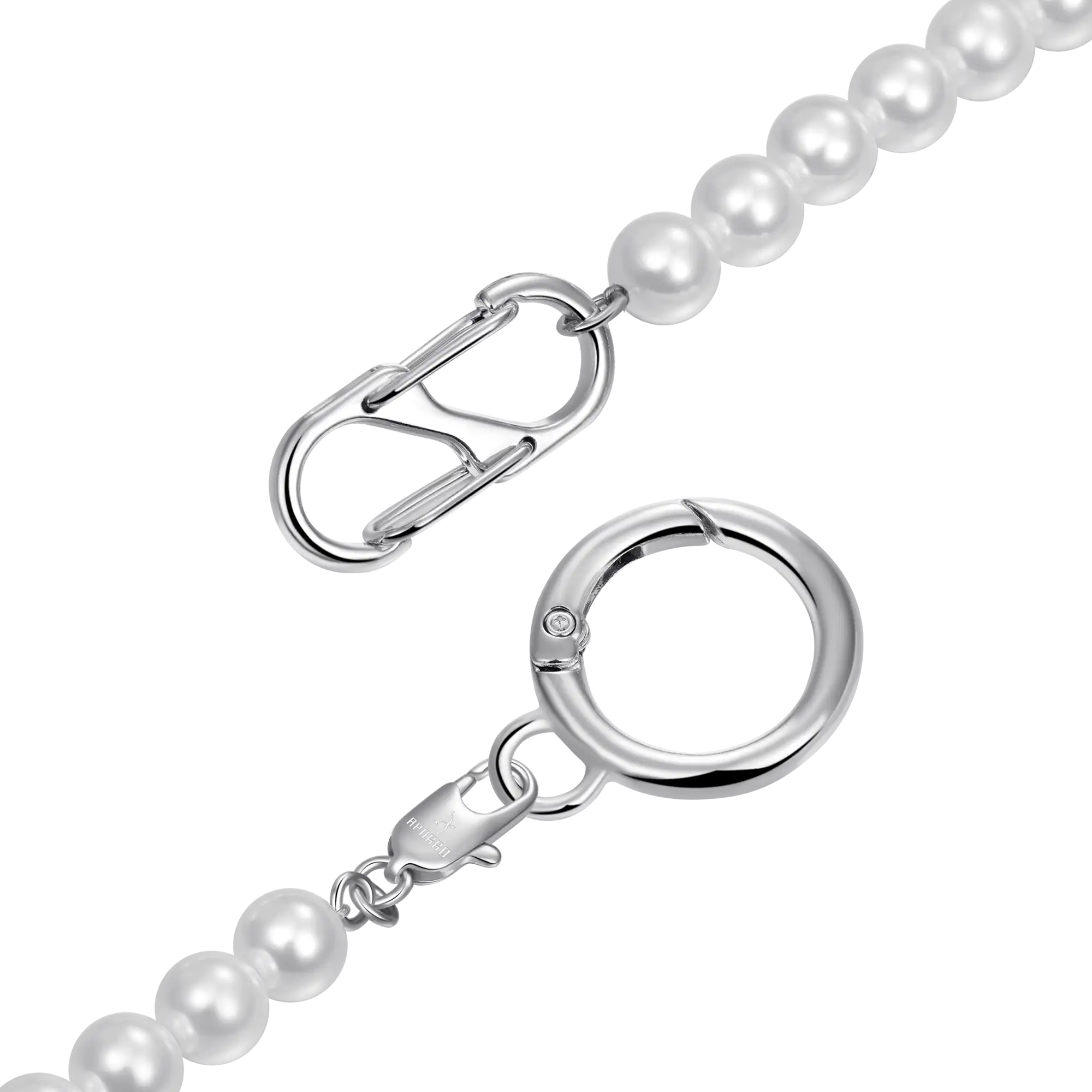 Trove Orbit Pearl Wallet Chain - 8mm