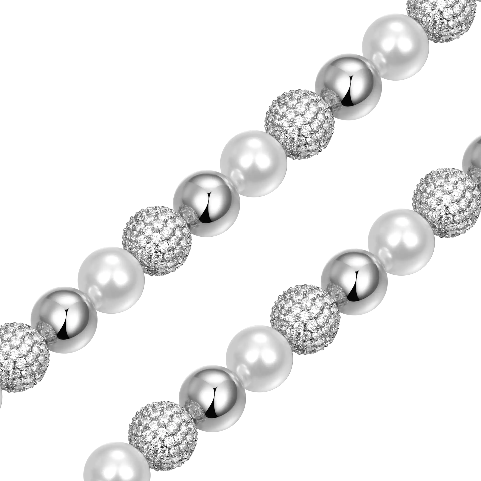 Trove Orbit Pearl Wallet Chain - 8mm