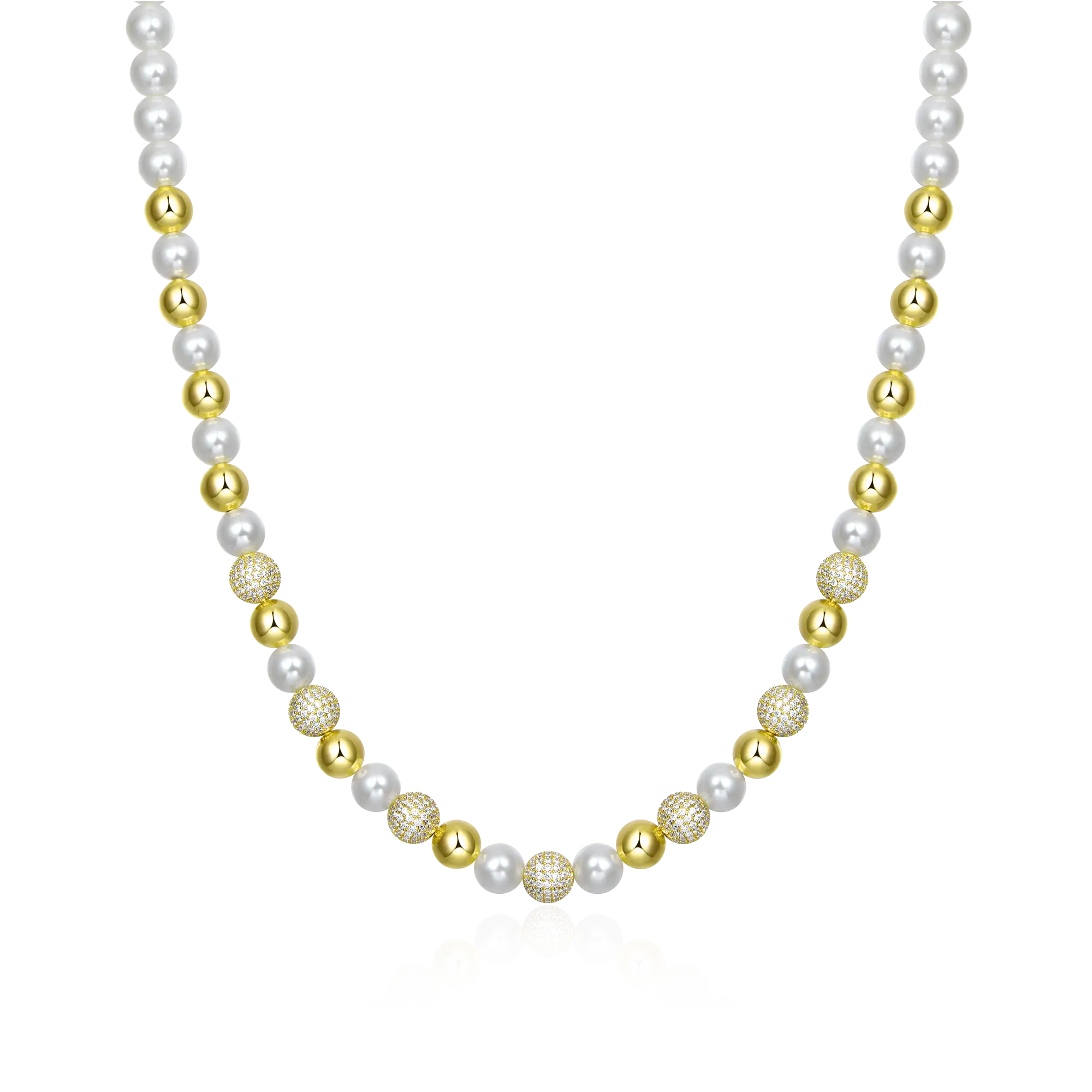 Trove Orbit Pearl Wallet Chain - 8mm