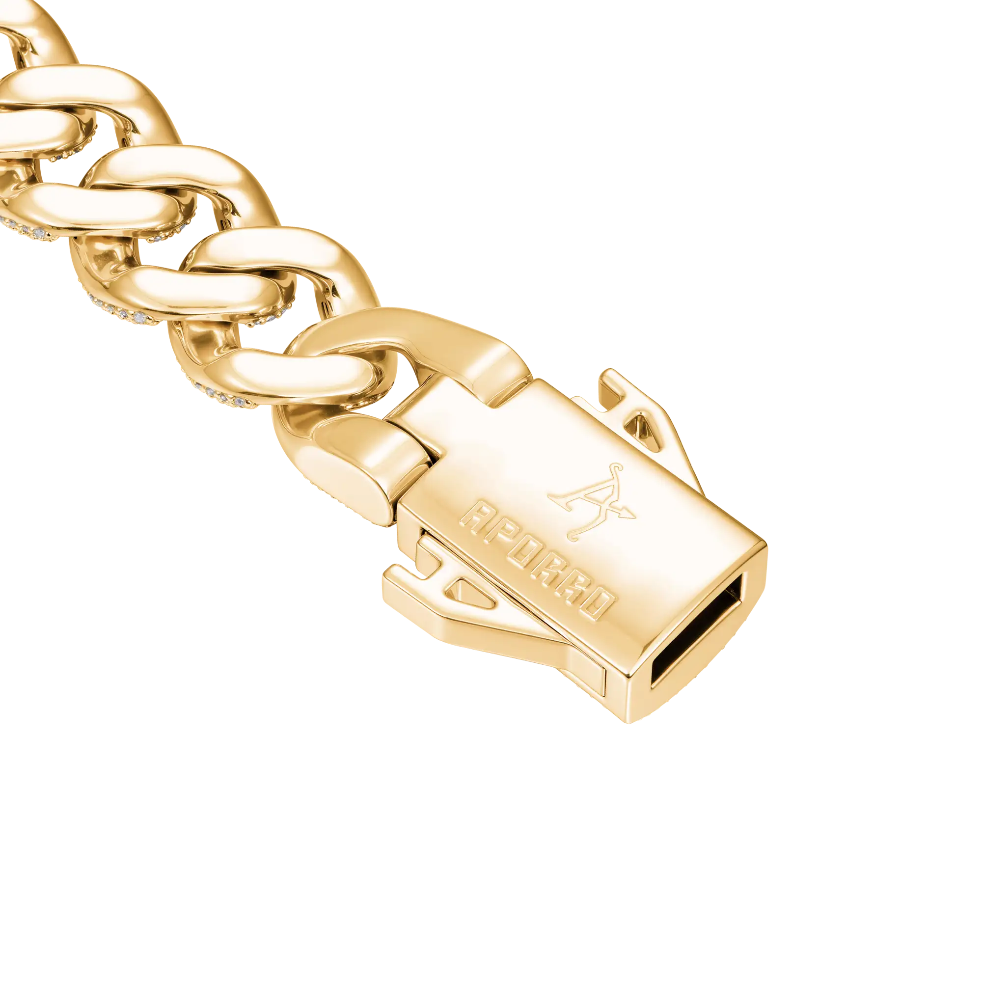 Moissanite Round Cut Cuban Link Chain - 19mm