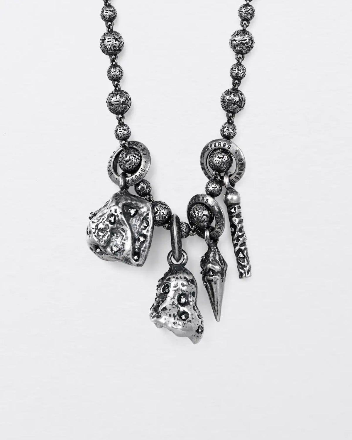 WEATHERED CHARMS NECKLACE
