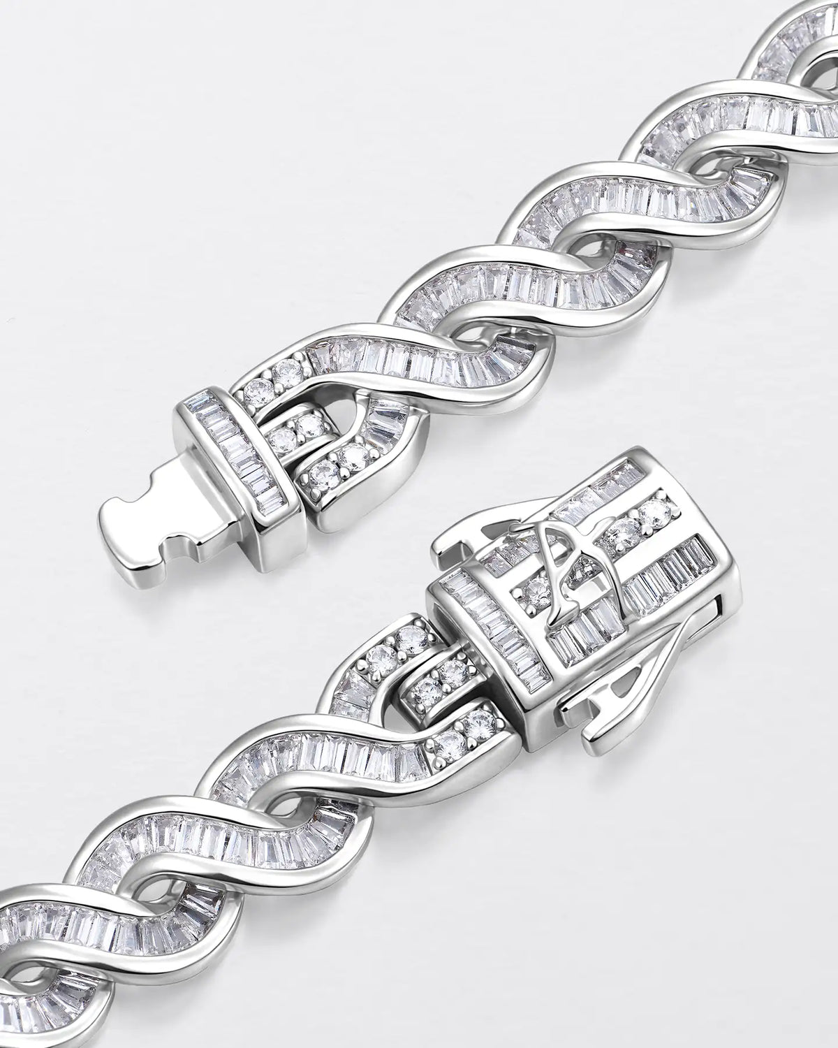 Moissanite APORRO DNA Chain - 8mm