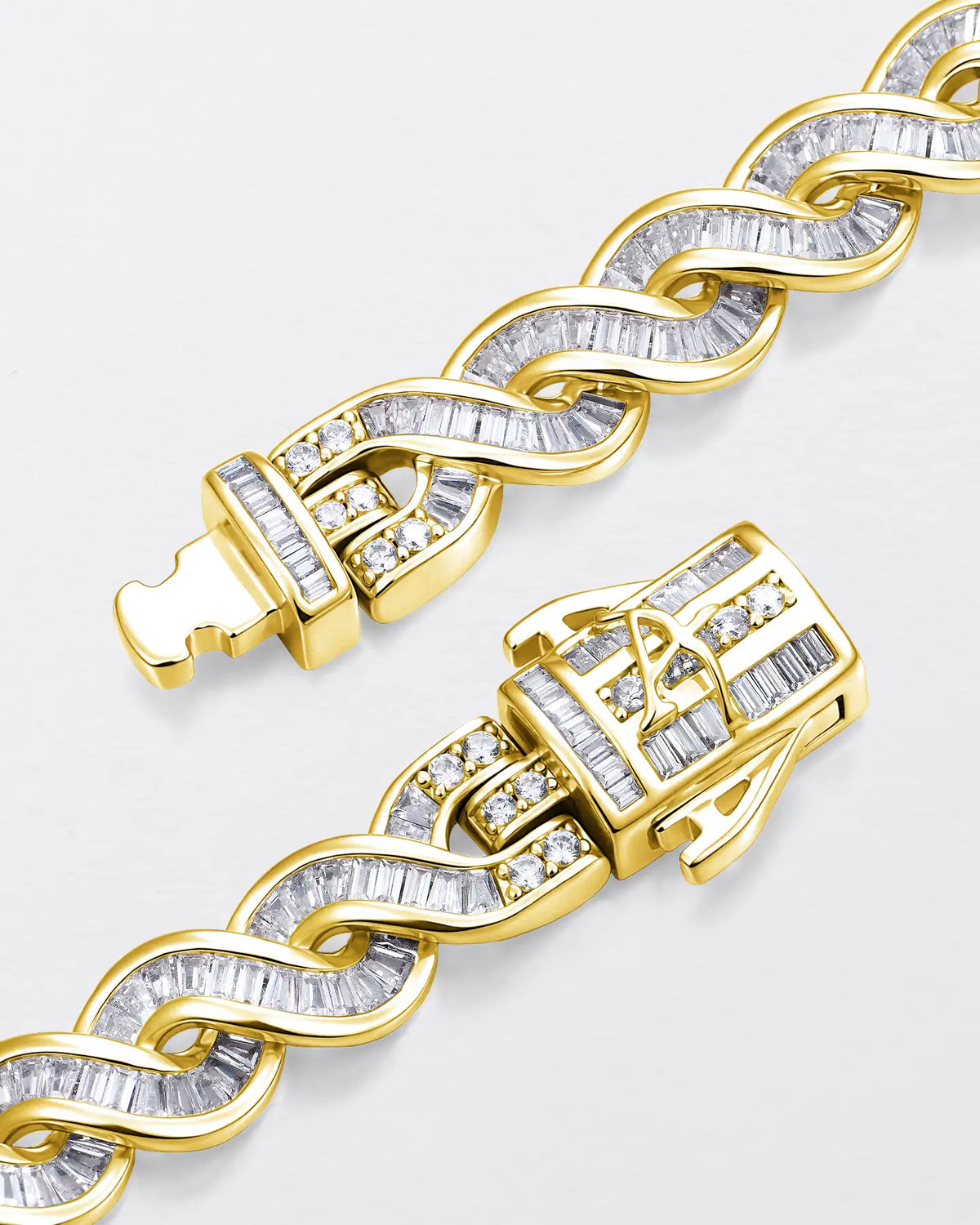 Moissanite APORRO DNA Chain - 8mm