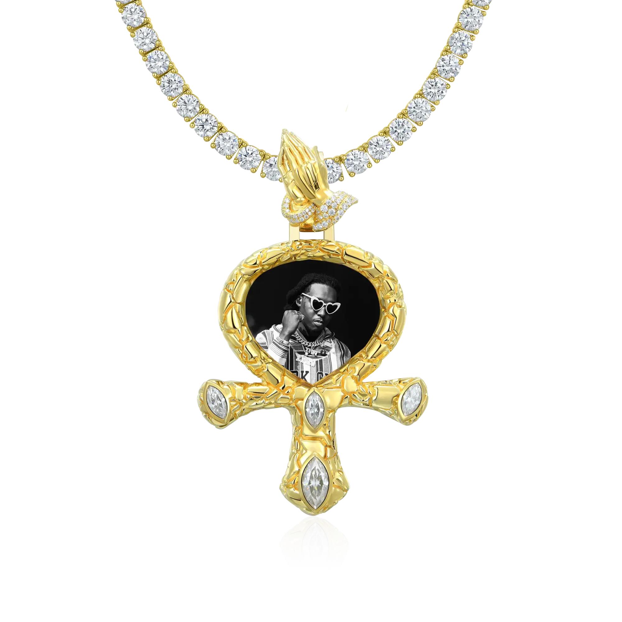 Custom Anka Photo Frame Pendant