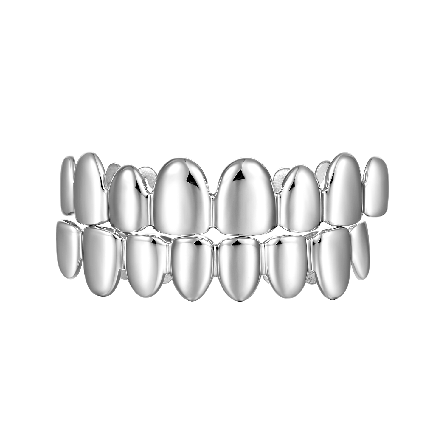 Pre-made Classic Plain Gold Grillz