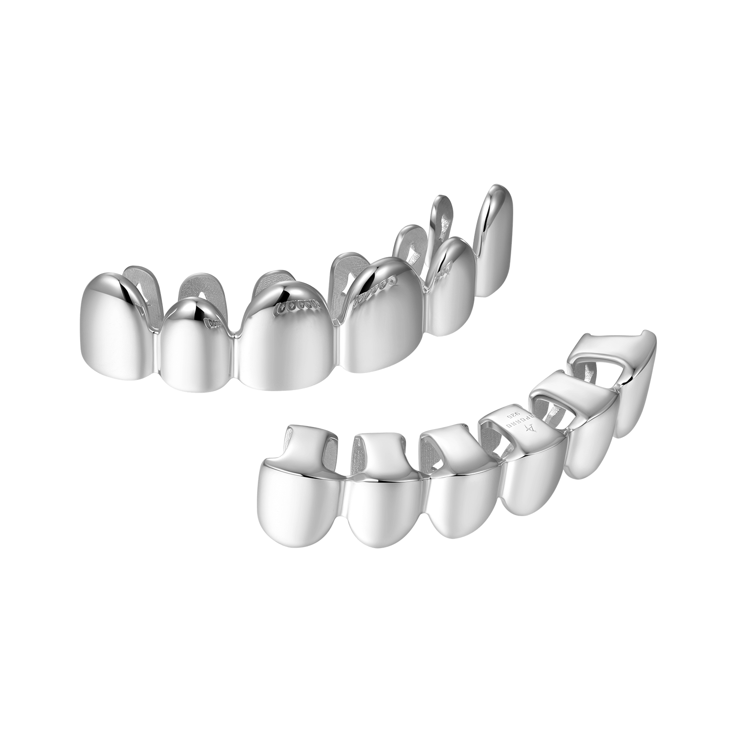 Pre-made Classic Plain Gold Grillz
