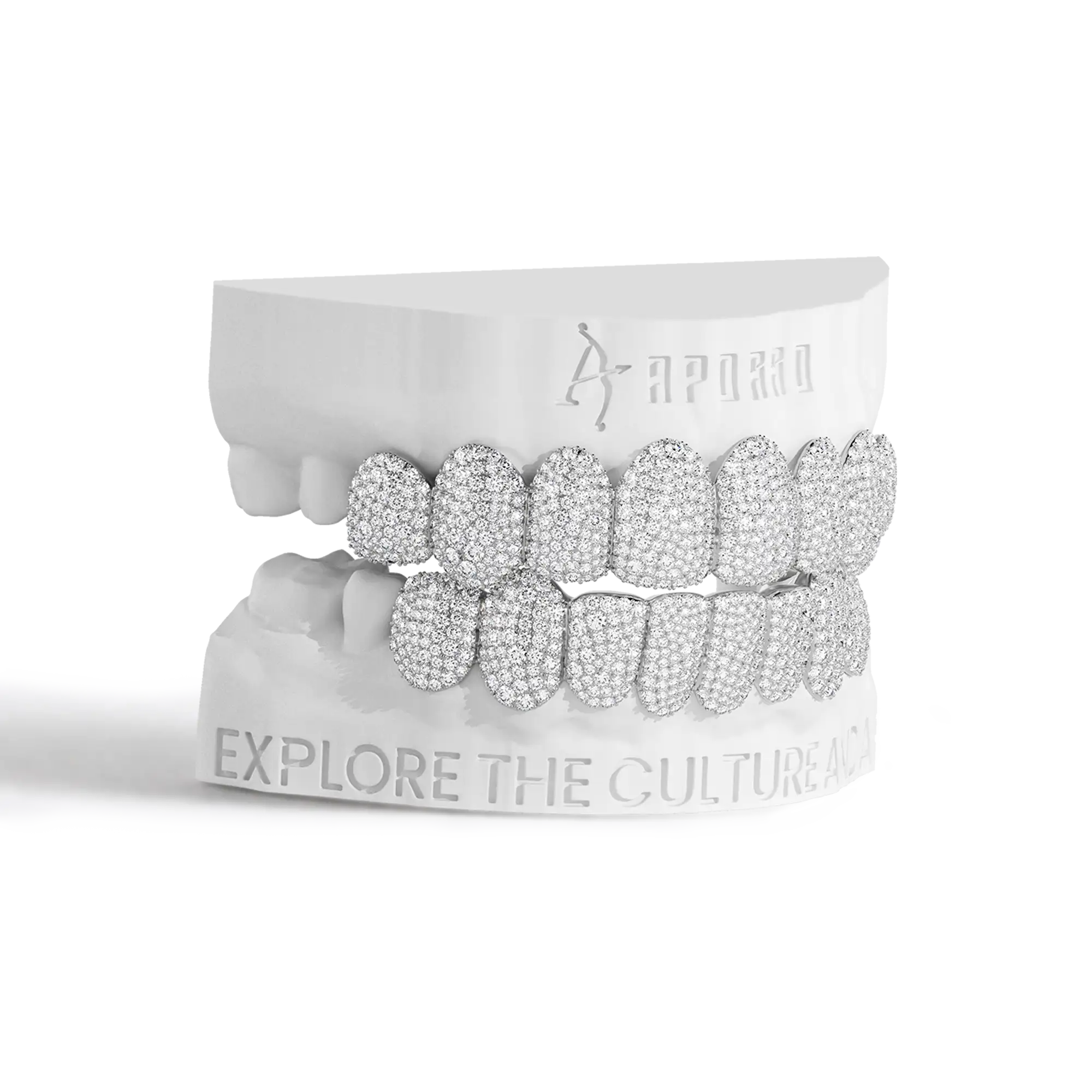 Grillz de inundación de hielo personalizado