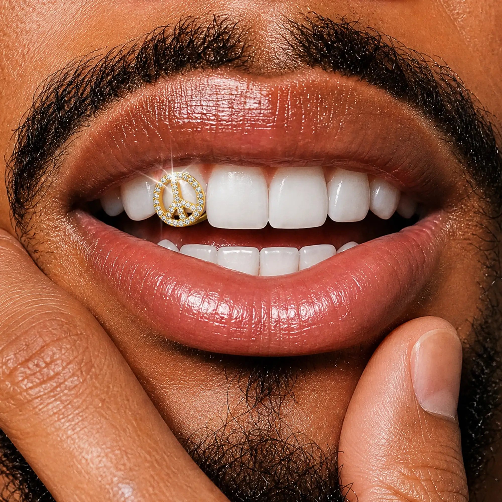 Peace Emblem Grillz
