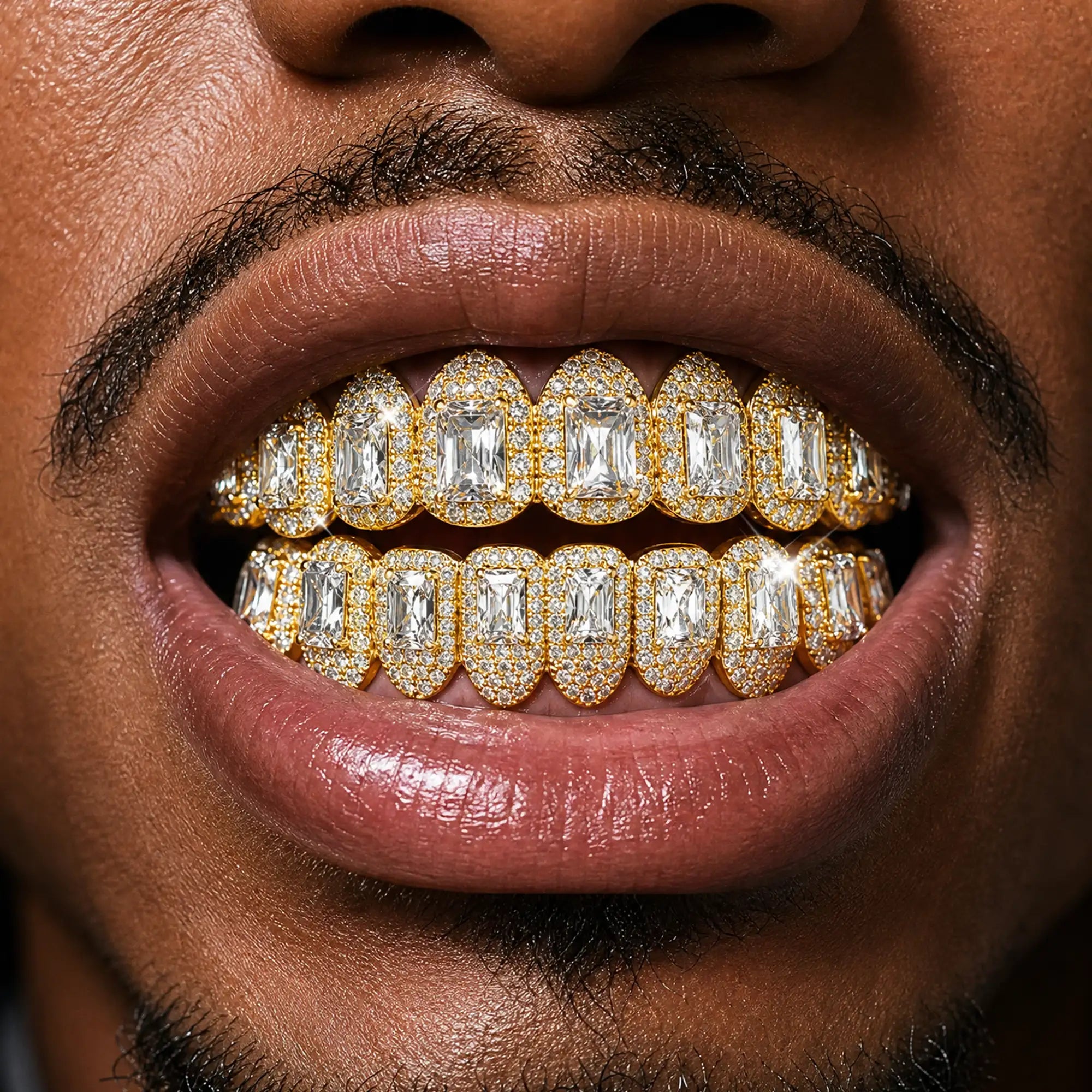 Emerald Frame Grillz
