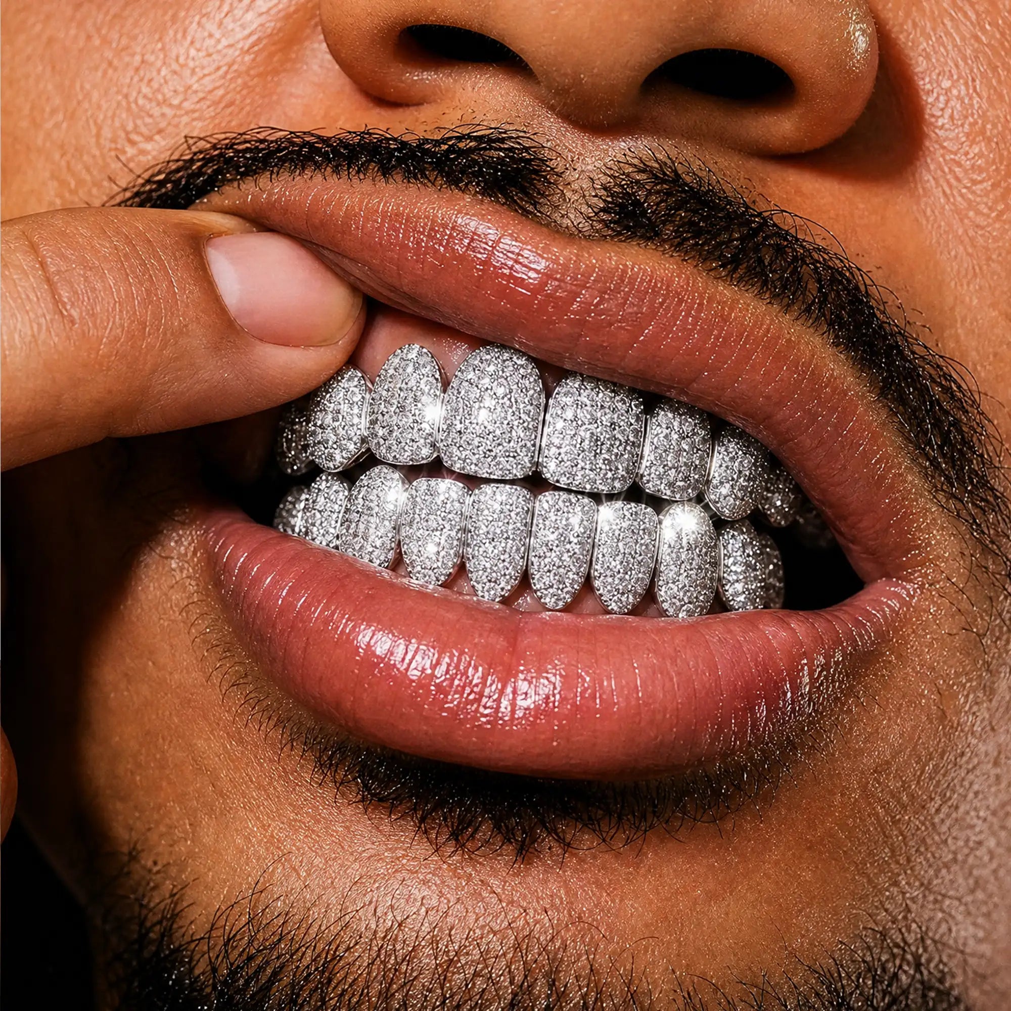 Grillz de inundación de hielo personalizado