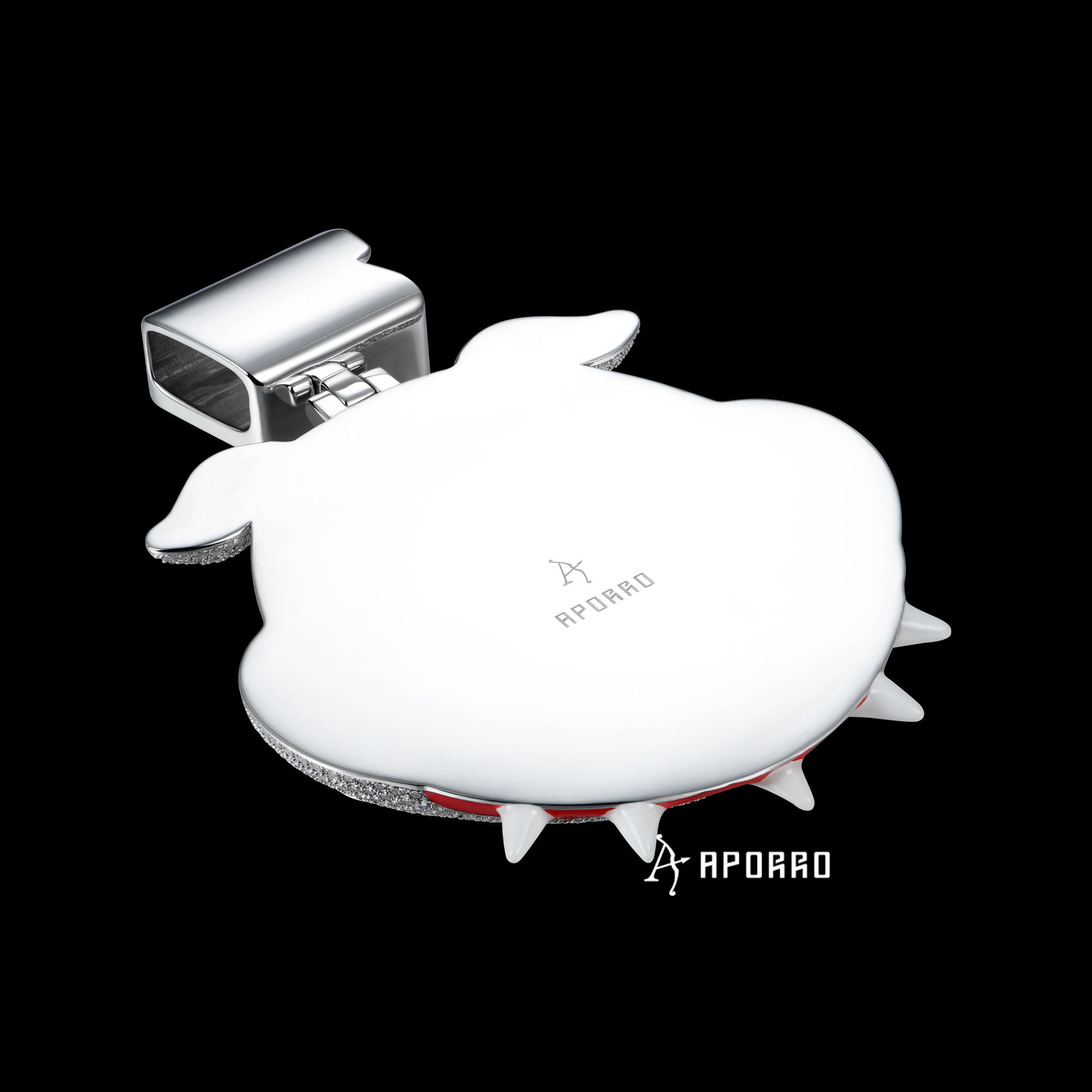 APORRO Premium Custom Buss Down 3D Moby Anhänger