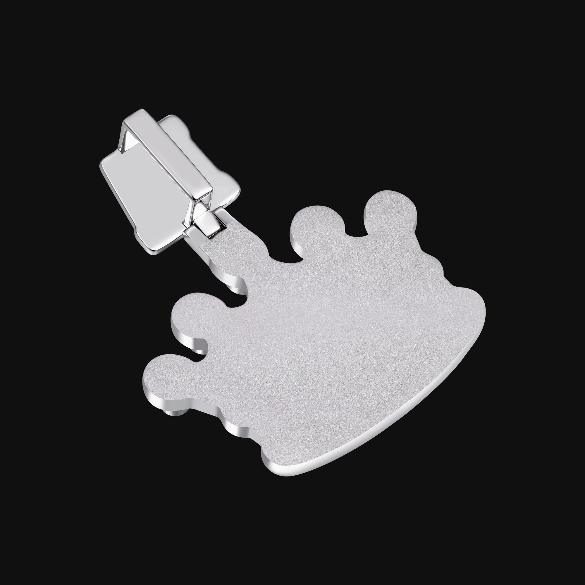 Aporro Premium Custom 3D Crown Ciondolo