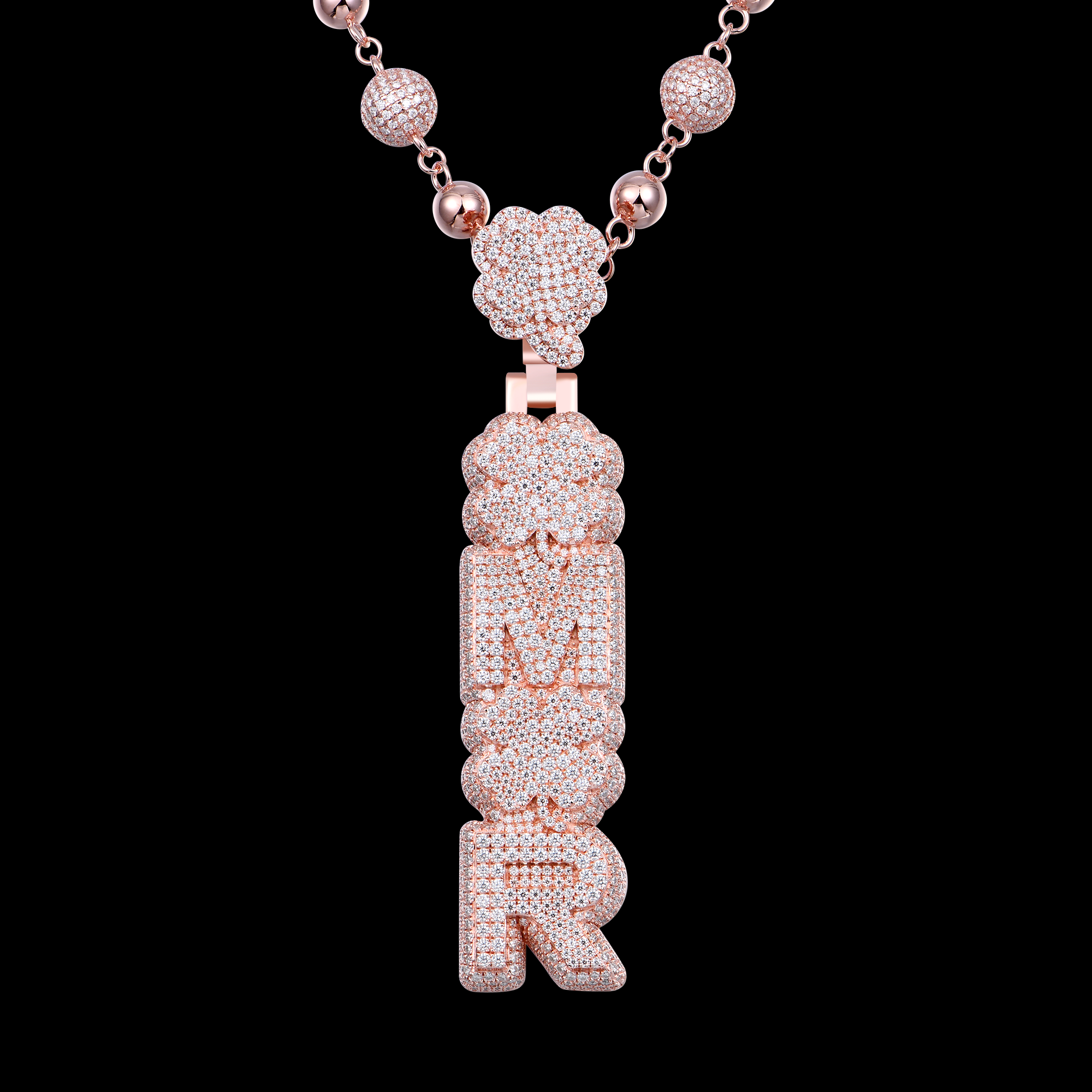 APORRO Premium Custom Vertial Style Name Pendant โ APORROยฎ EUROPE