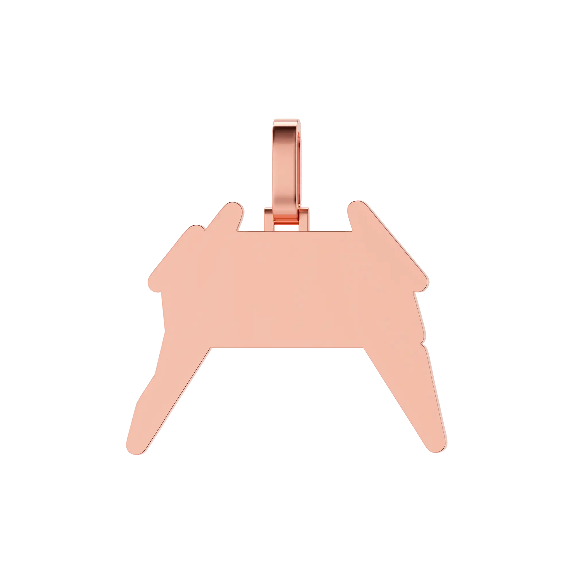 Custom Lightning Font Pendant