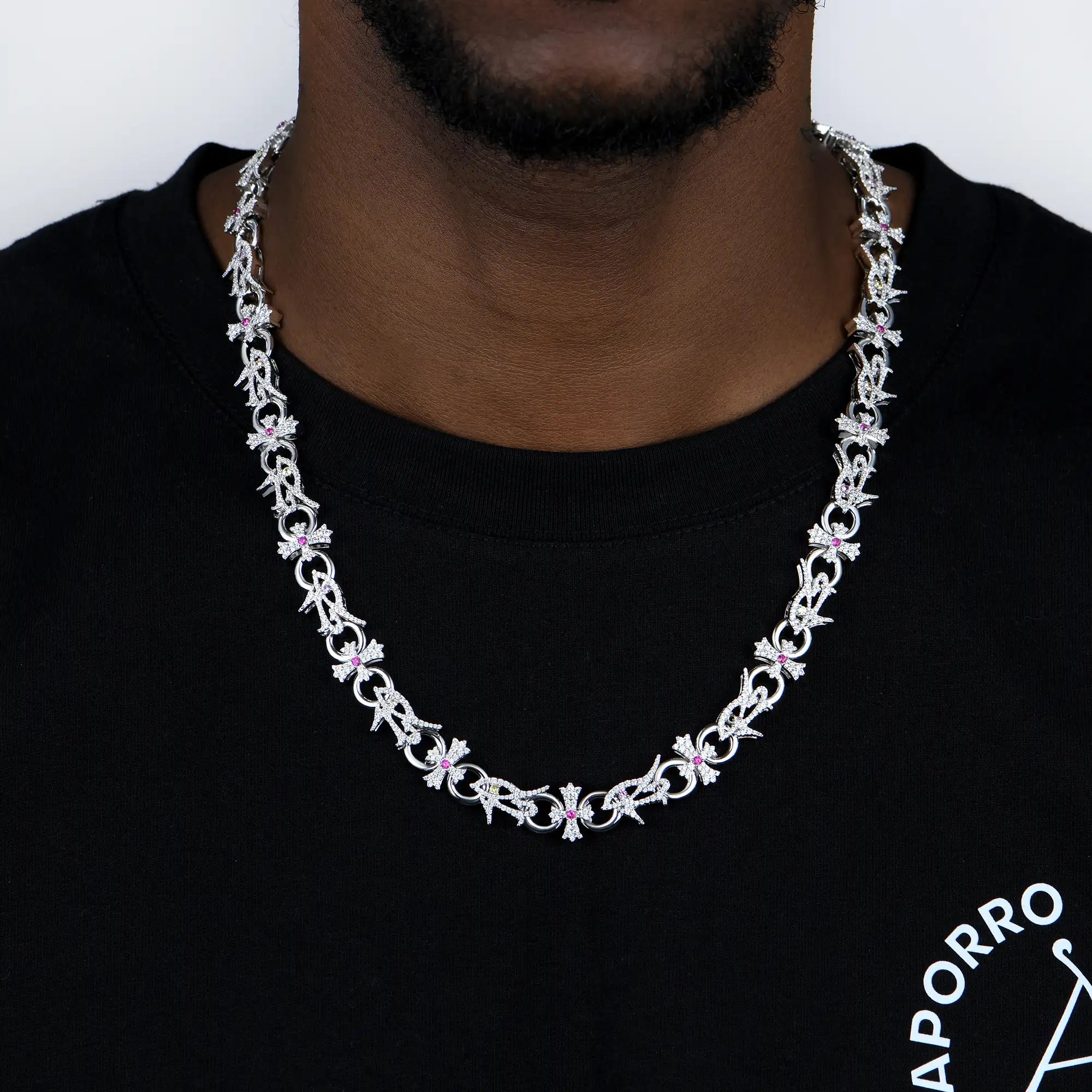 Eye of Horus Cross Chain - 10mm