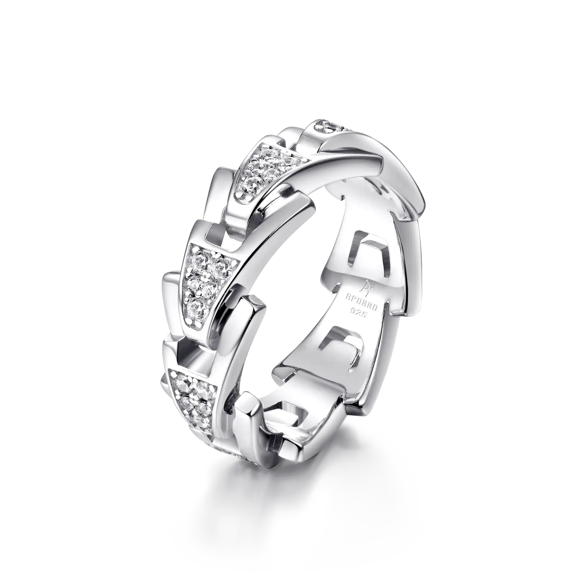 Aporro A® Iced Out Ring - 8mm