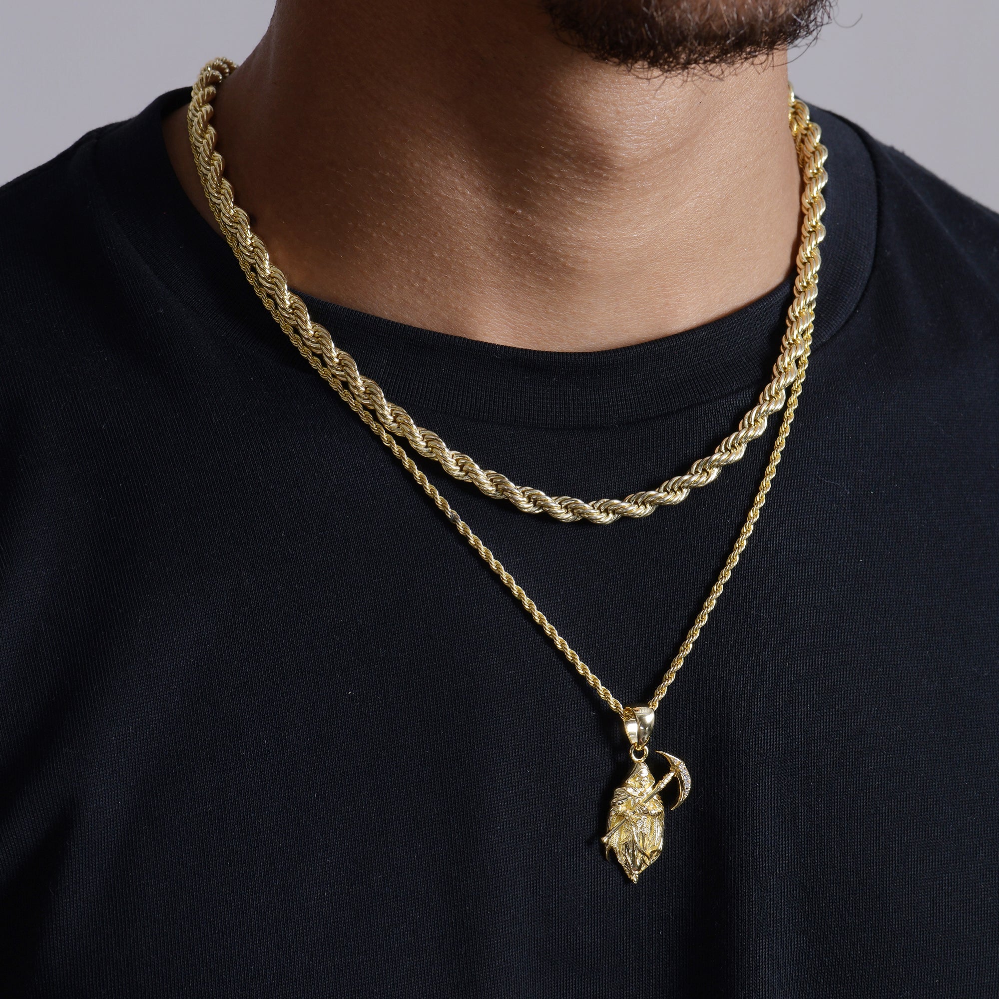Santa Muerte Serenity Pendant