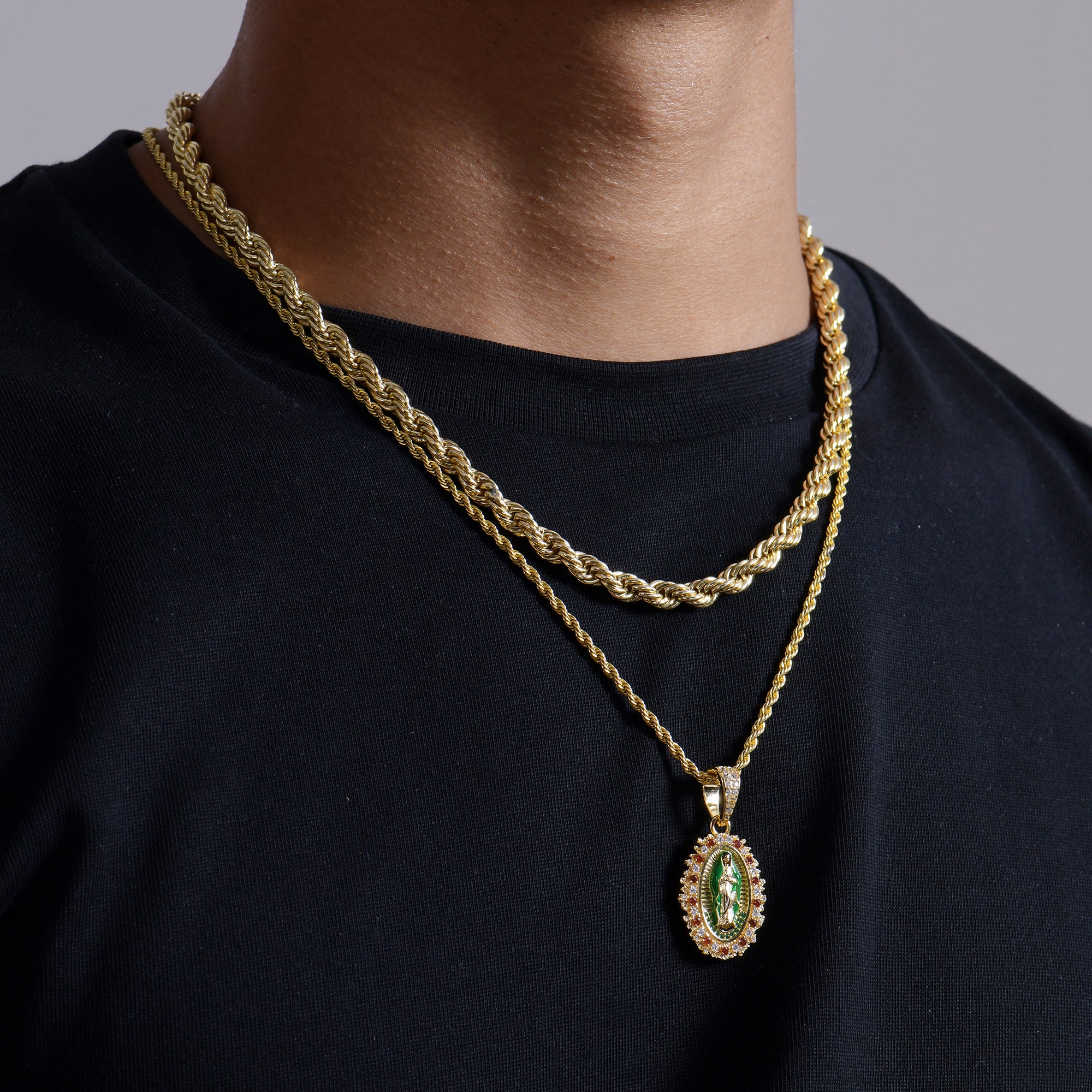 Colgante de llamas de Guadalupe