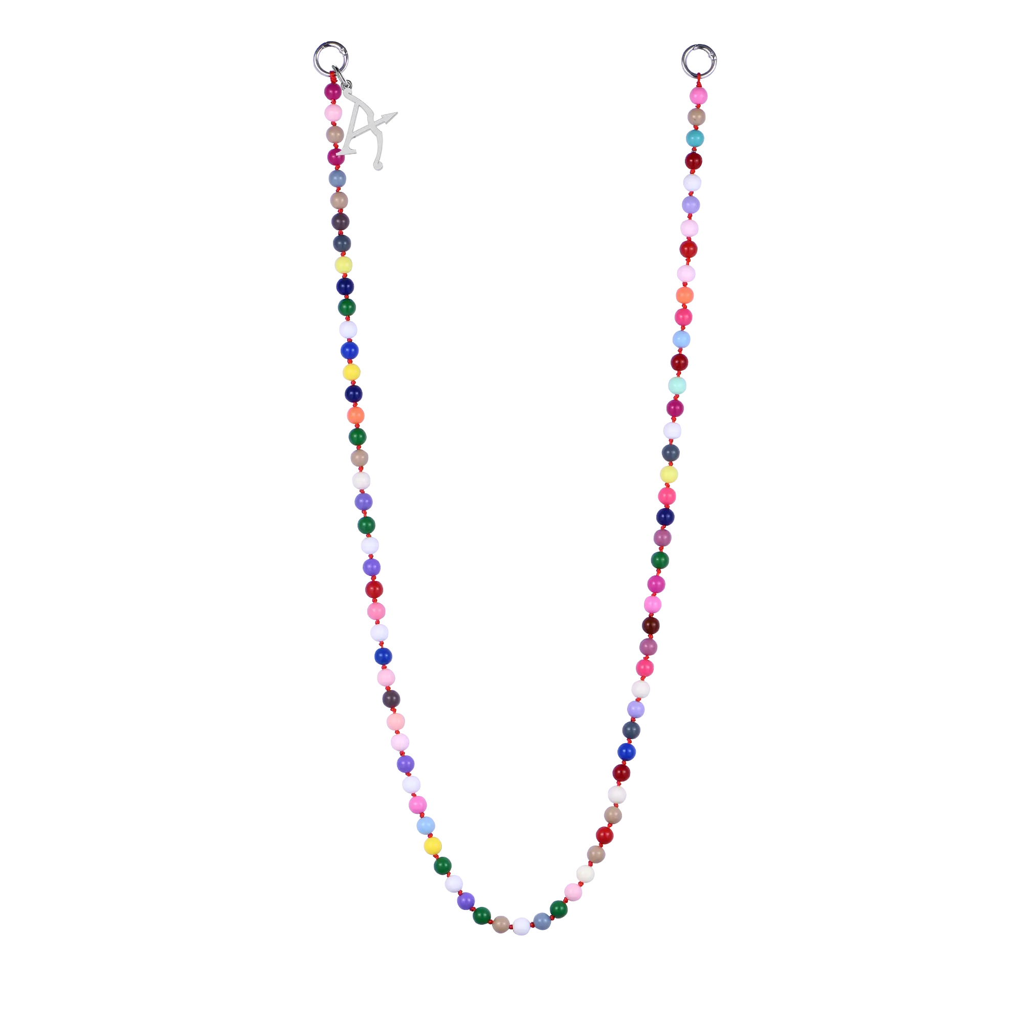 Chaîne de portefeuille de perles pop tropiques