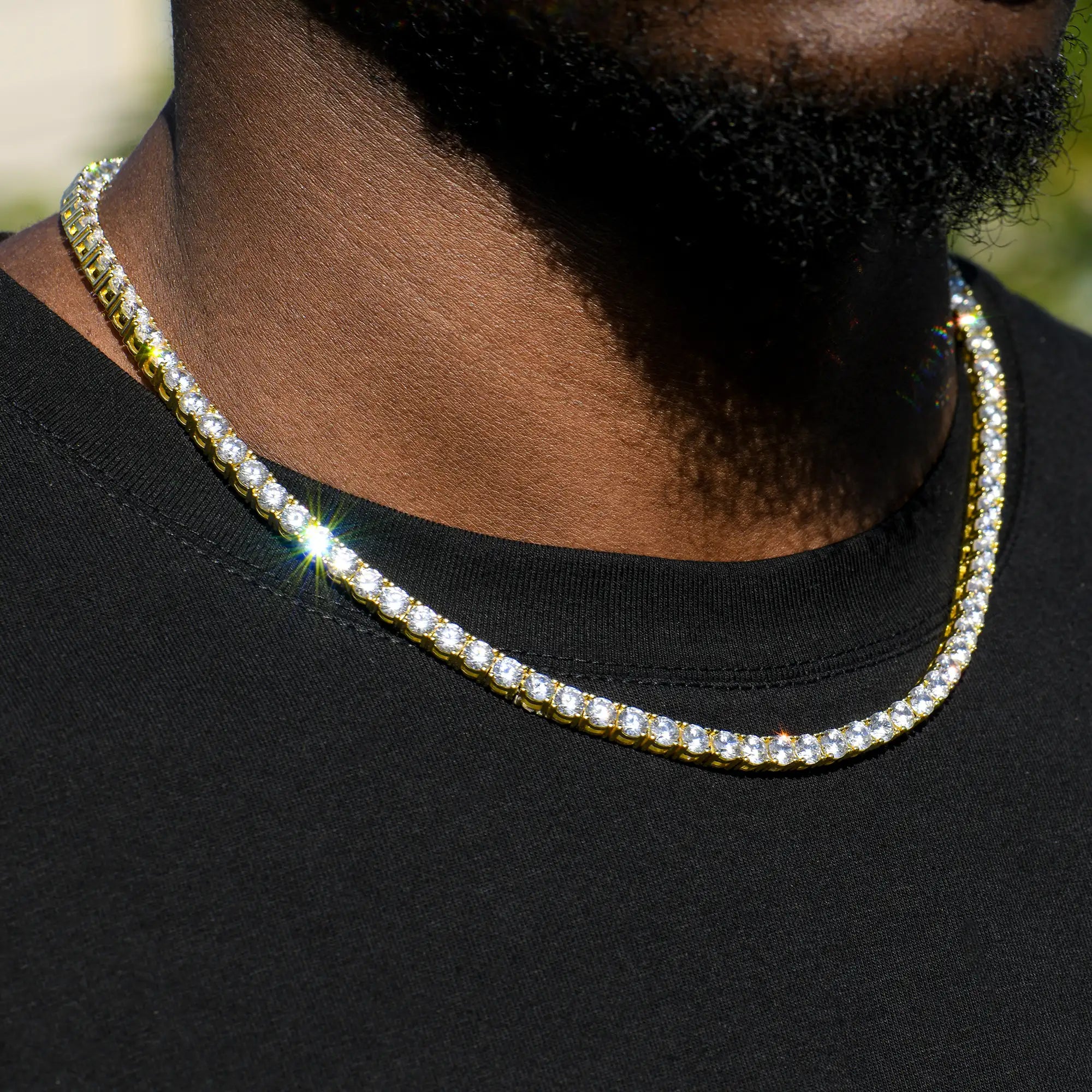 Cadena de tenis helado - 5 mm