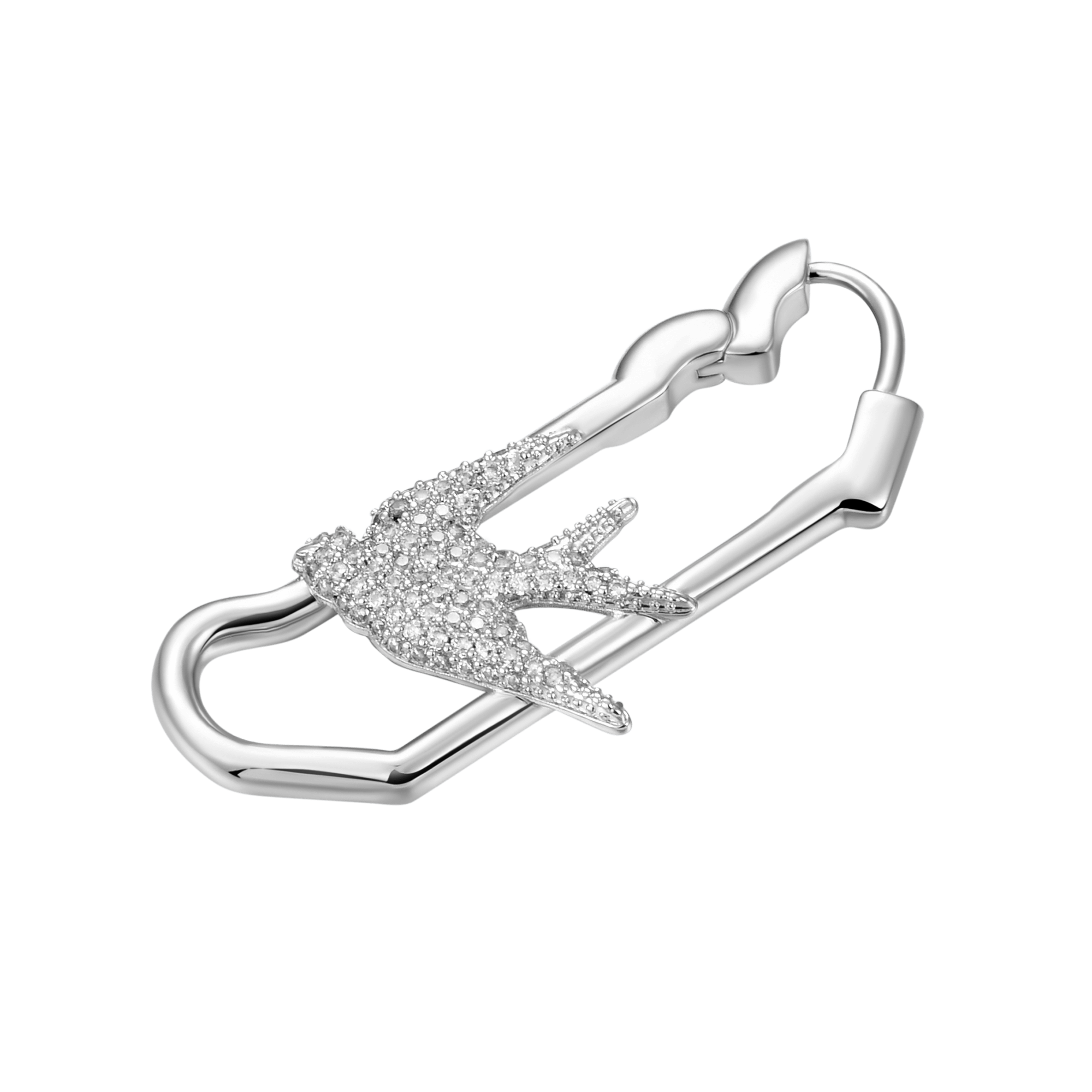 L'amour boucle d'oreille - oreille gauche