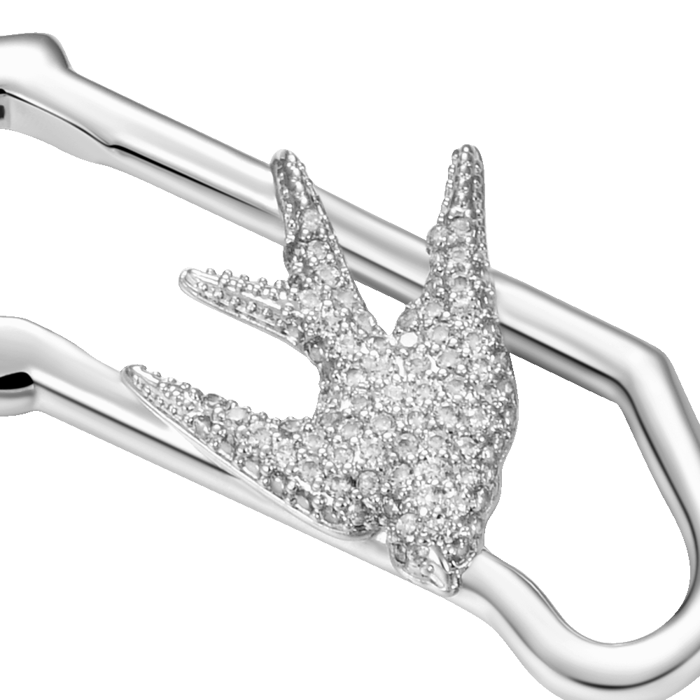 L'amour boucle d'oreille - oreille gauche