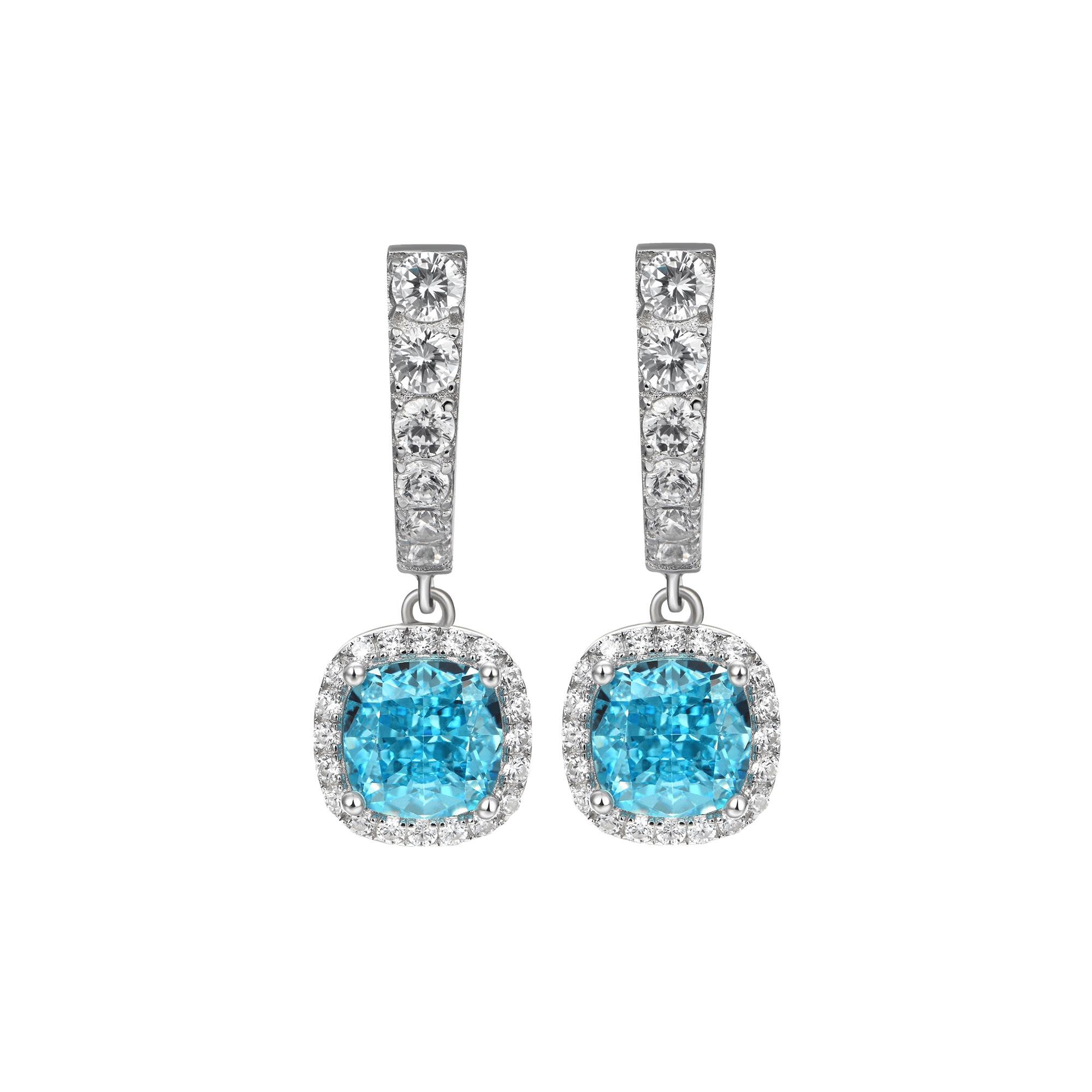 Glace écrasée Boucle d'oreille dangereuse - célibataire