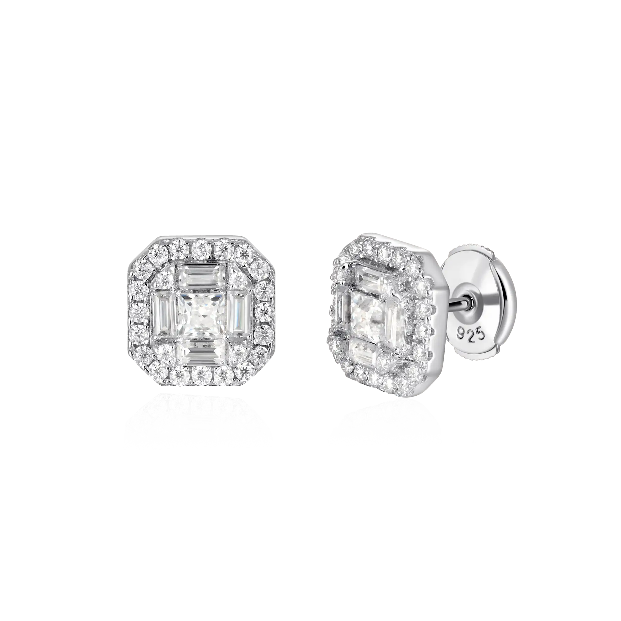 Halo Stud Earring