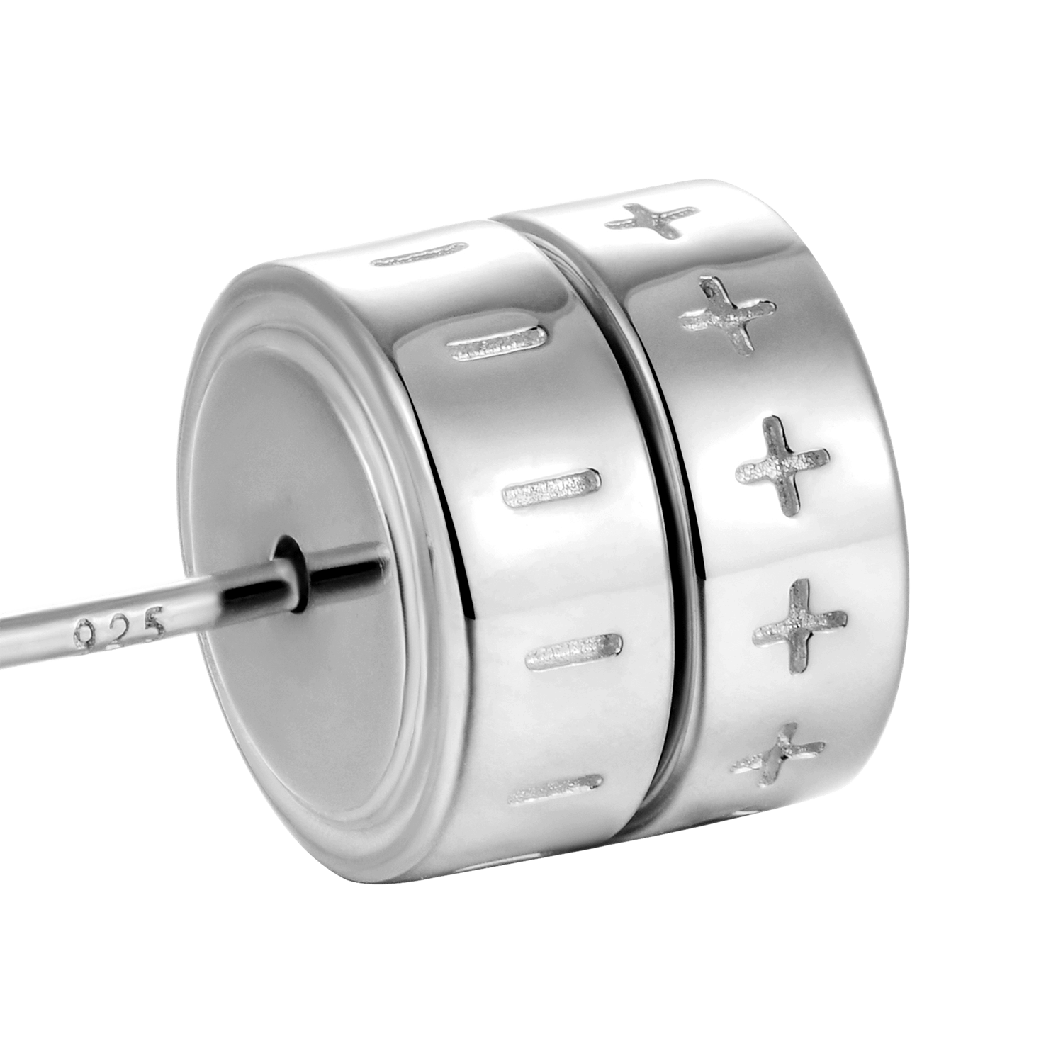 S925 AA Project LR44 NO.1 Earrings - Pair