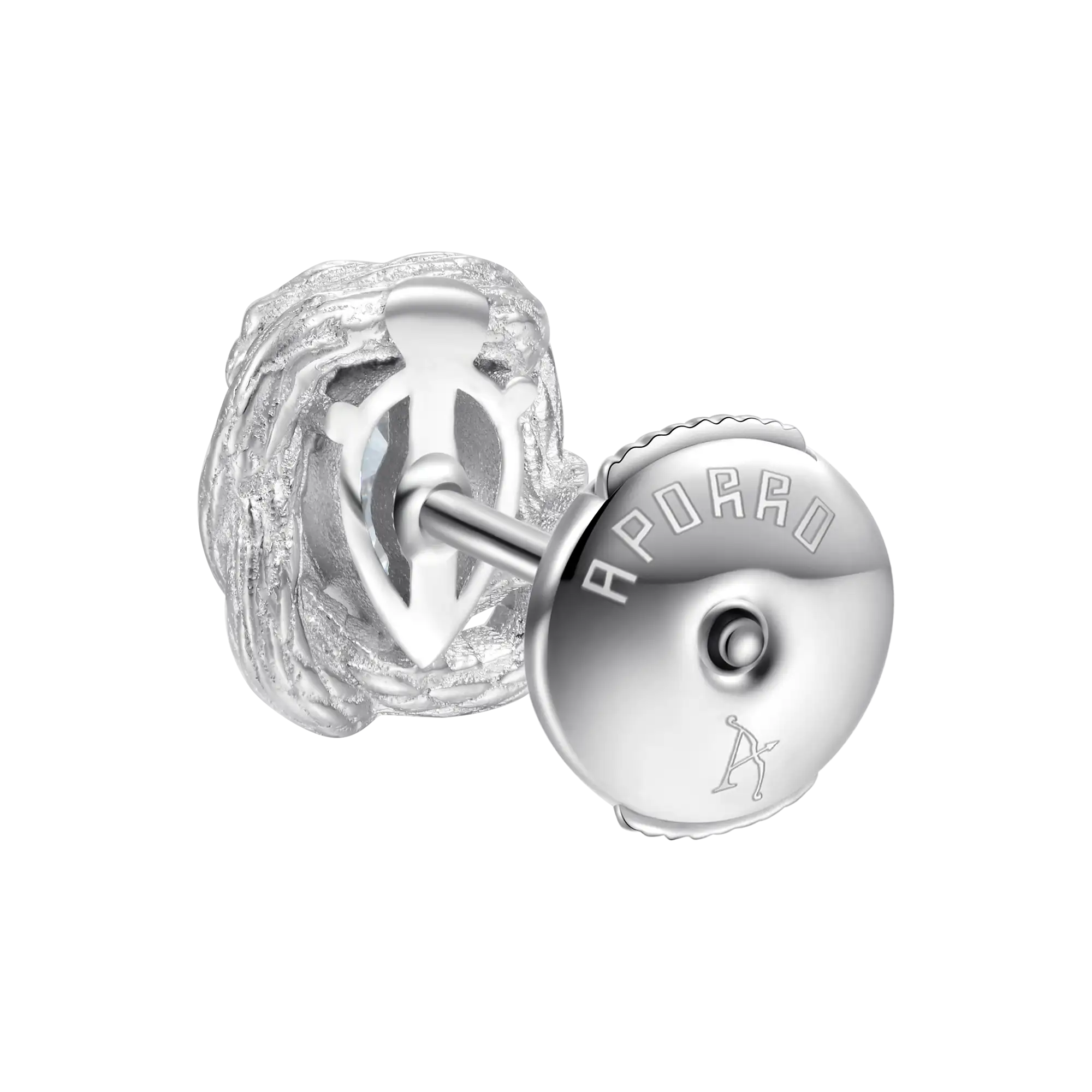 Coiled Snake Stud Earrings