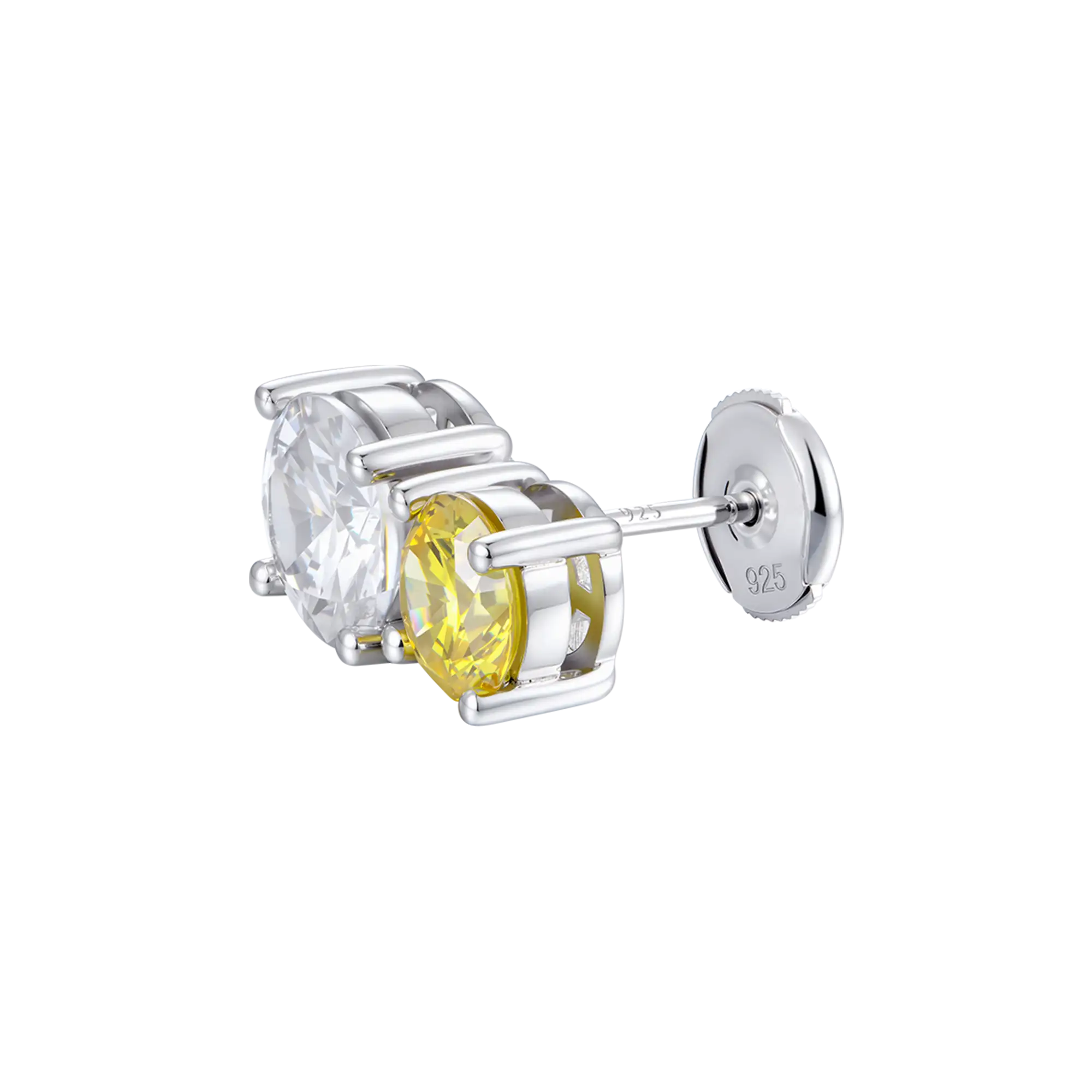 #Diamond_White + Yellow Diamond ( 18k White Gold )