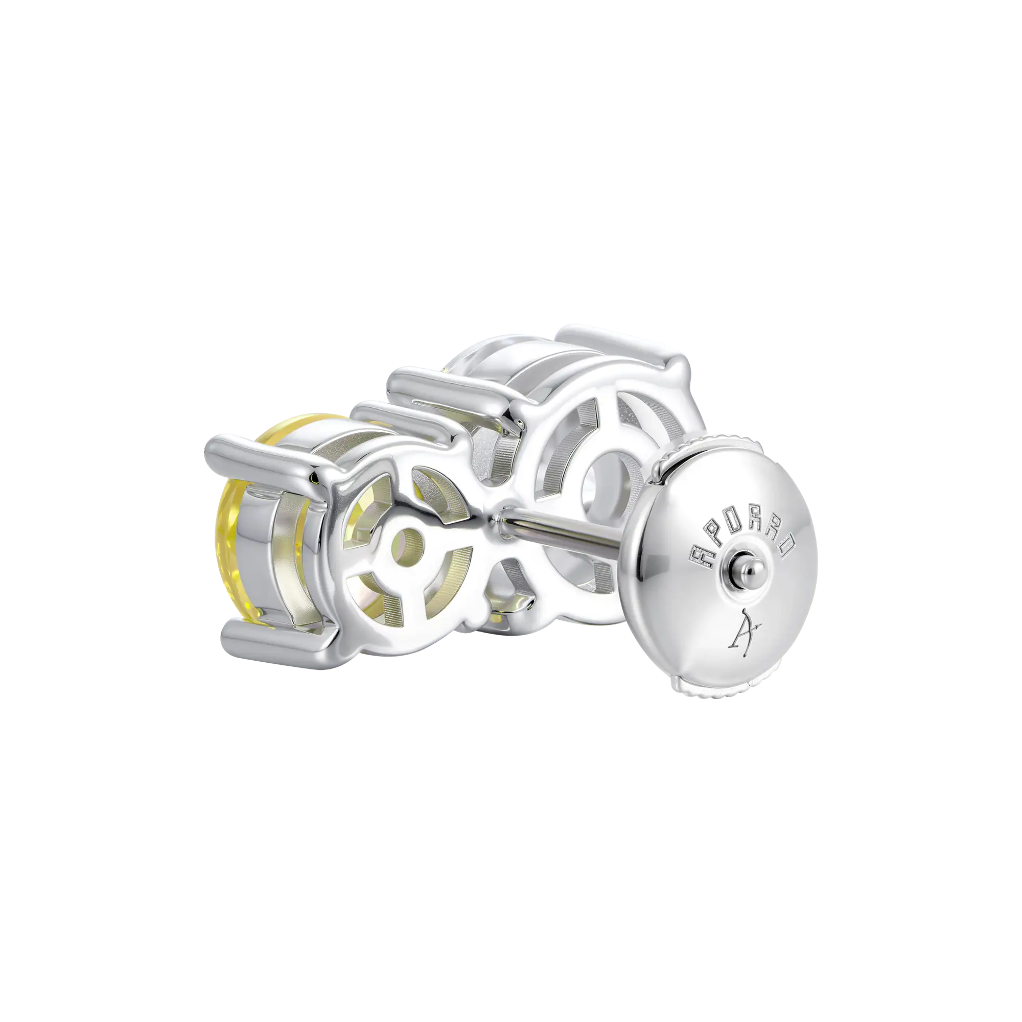 #Diamond_White + Yellow Diamond ( 18k White Gold )