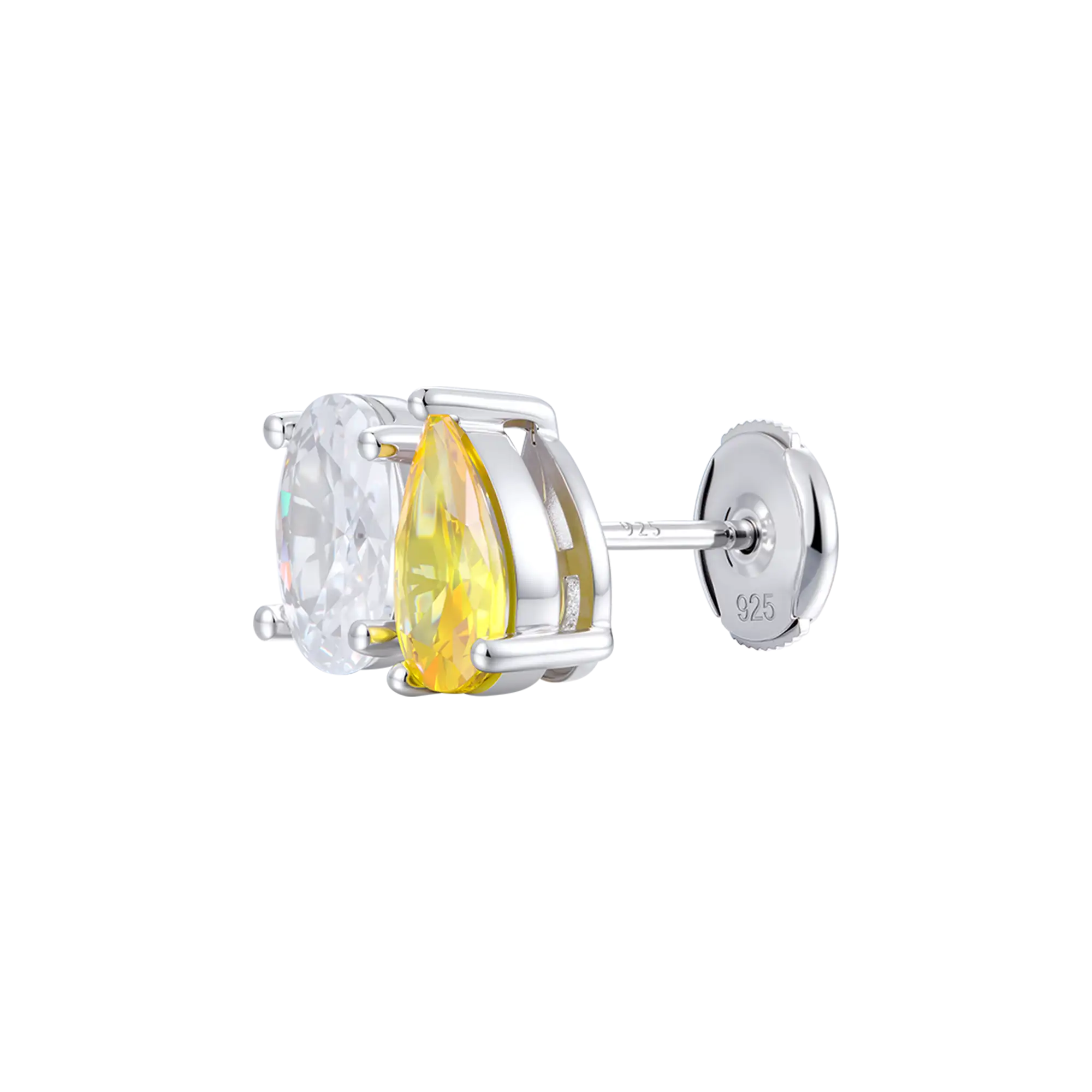 #Diamond_White + Yellow Diamond ( 18k White Gold )