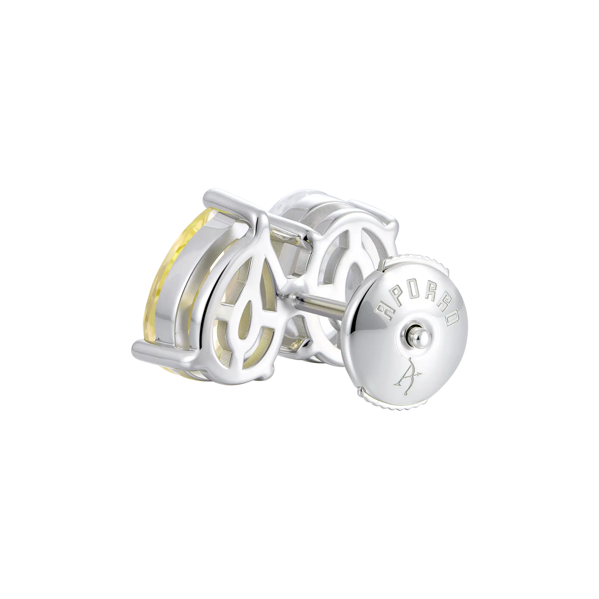 #Diamond_White + Yellow Diamond ( 18k White Gold )