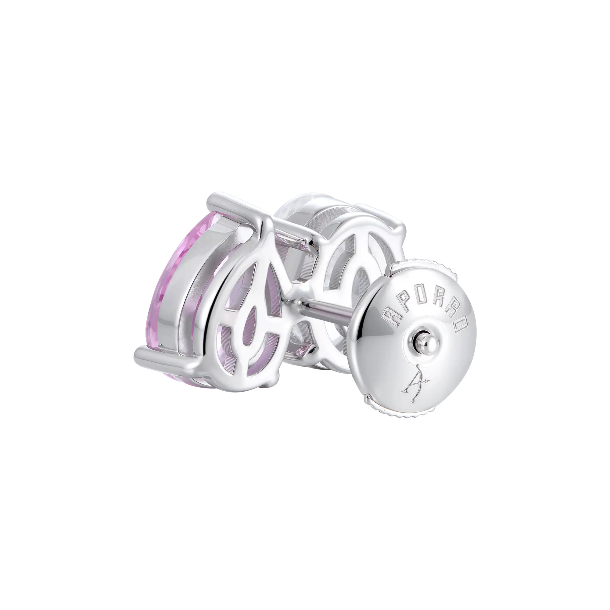 #Diamond_White + Pink Diamond ( 18k White Gold )