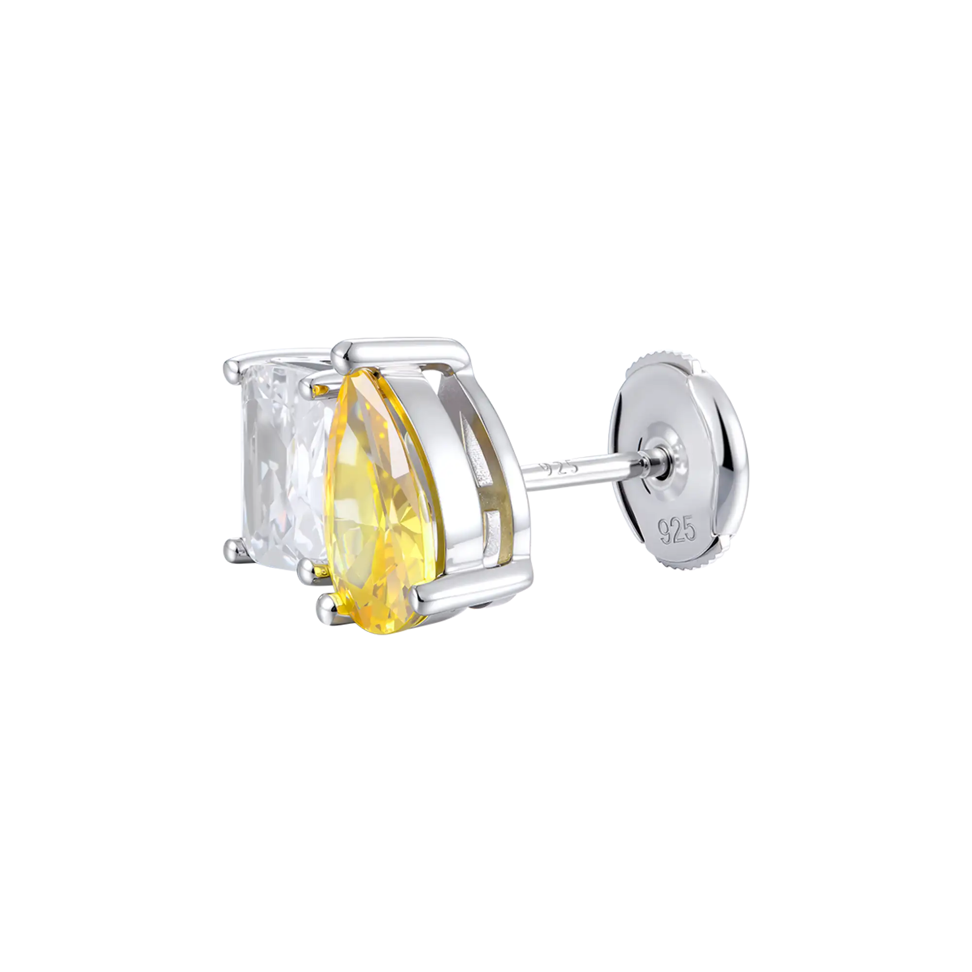 #Diamond_White + Yellow Diamond ( 18k White Gold )