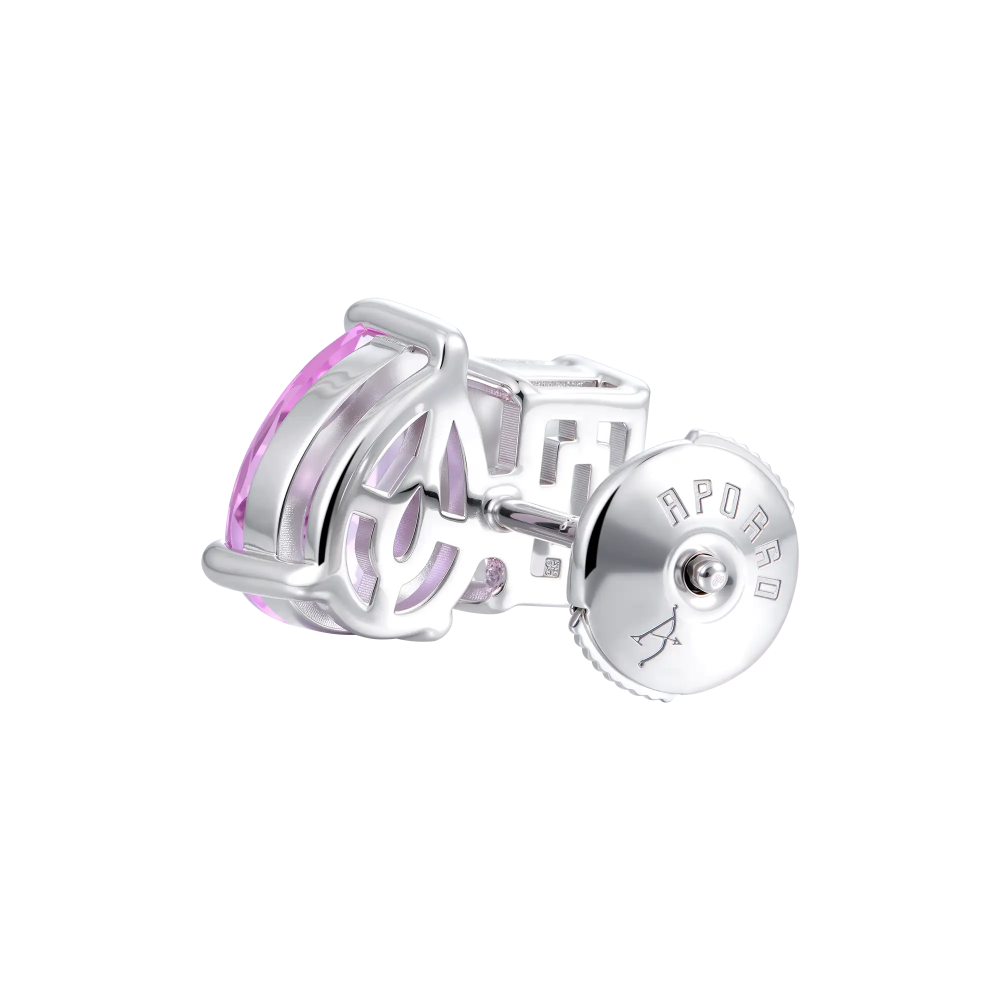 #Diamond_White + Pink Diamond ( 18k White Gold )