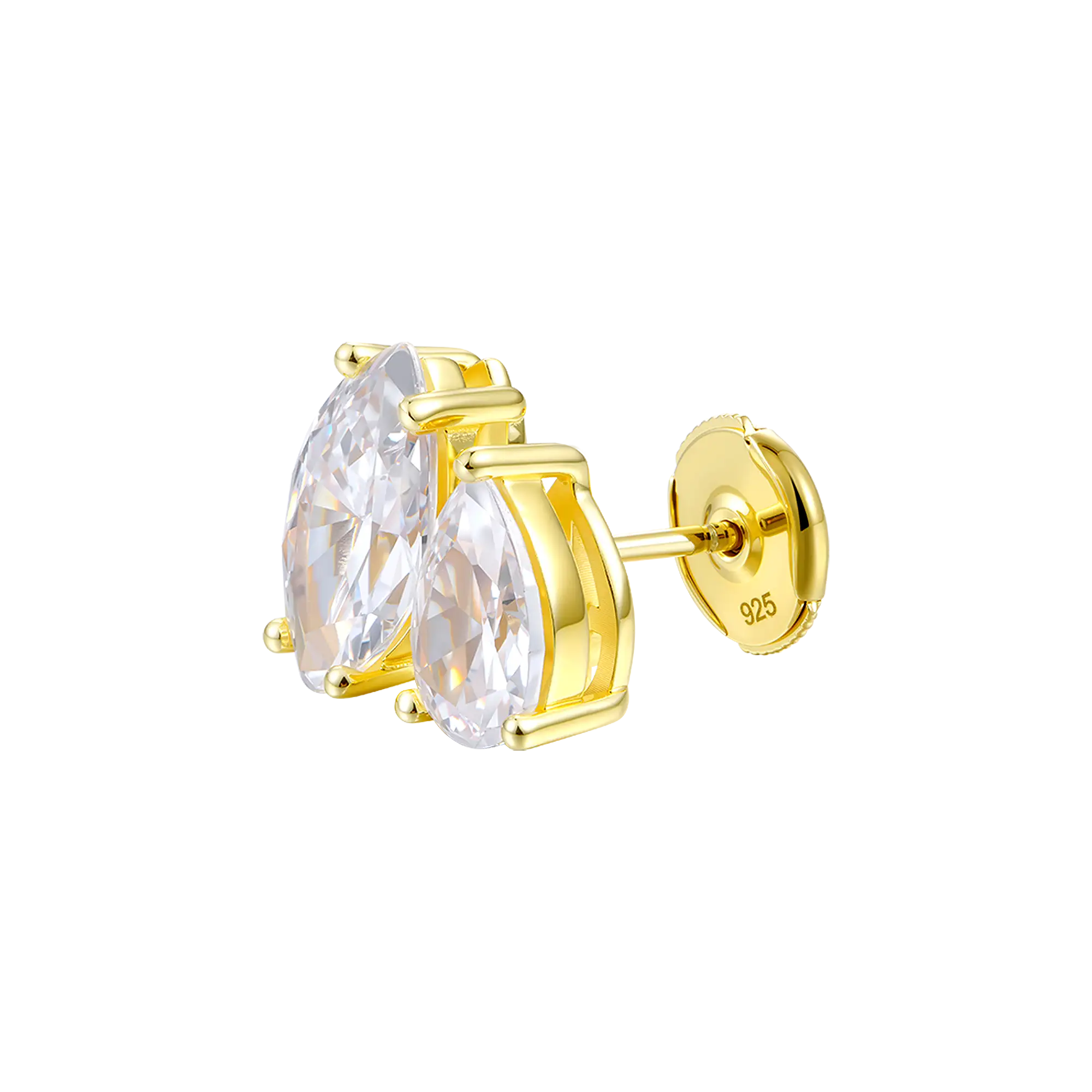 #Diamond_White Diamond ( 14k Yellow Gold )