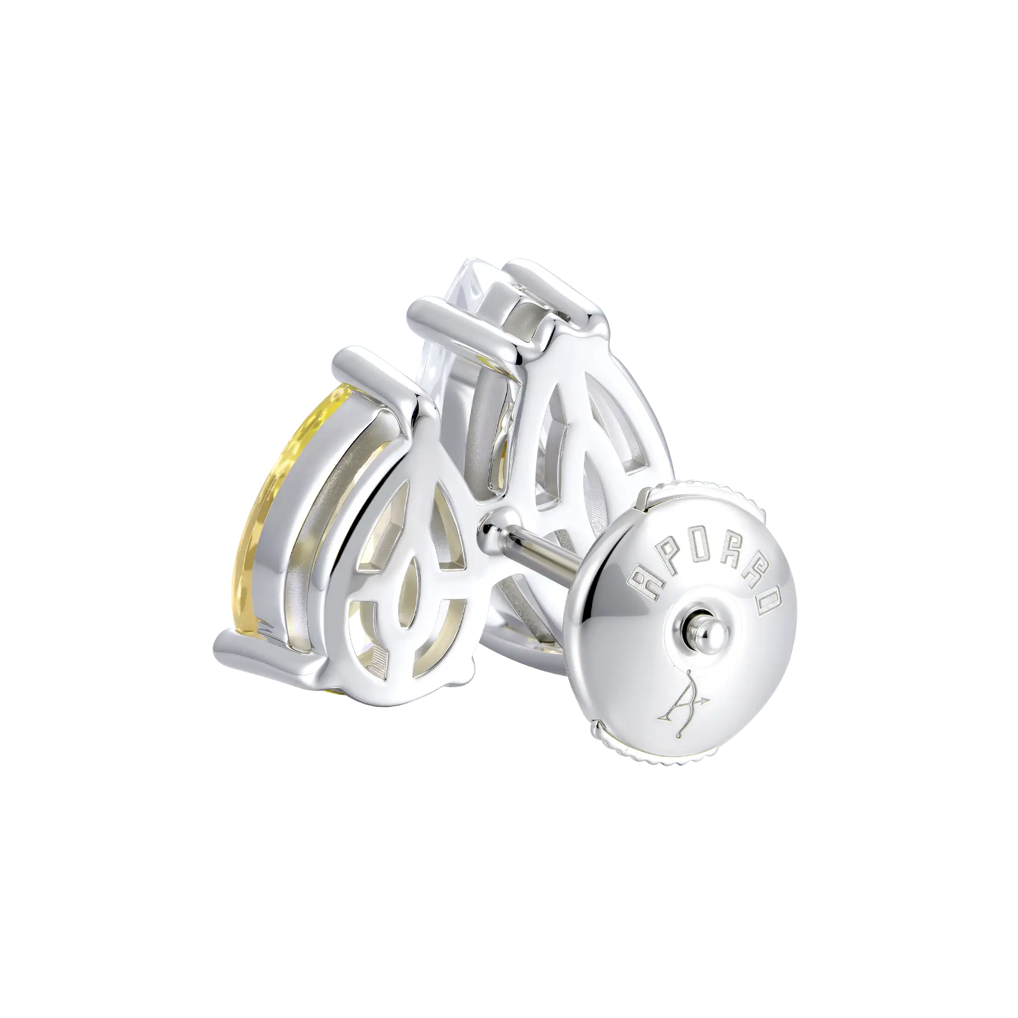 #Diamond_White + Yellow Diamond ( 18k White Gold )