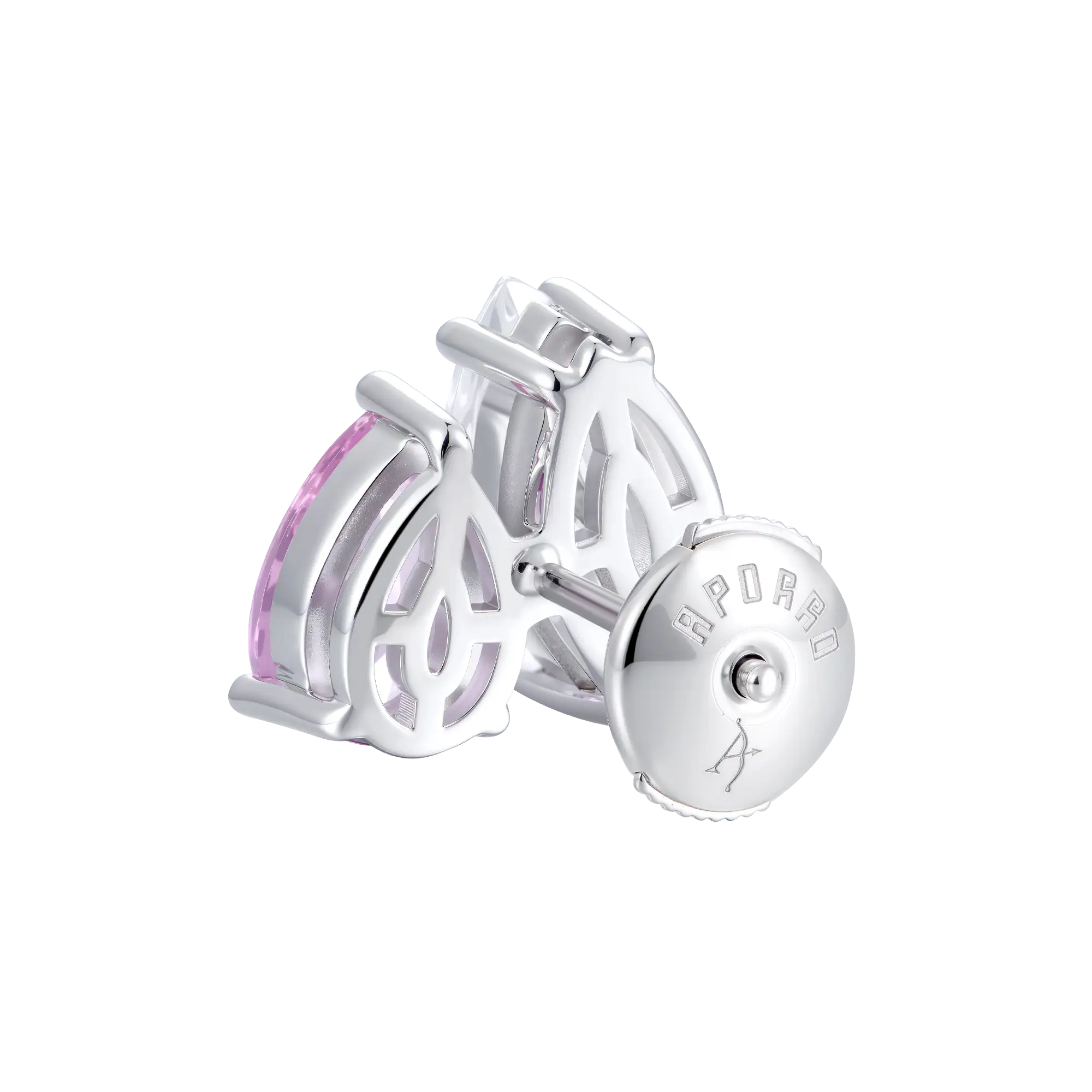 #Diamond_White + Pink Diamond ( 18k White Gold )