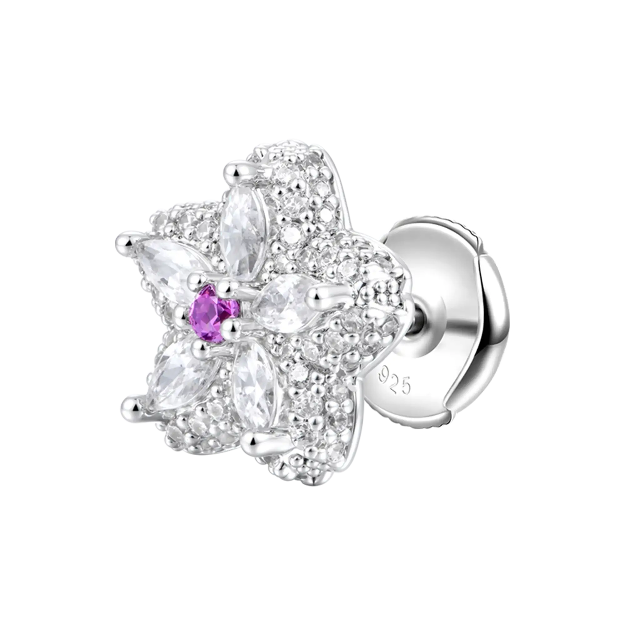 Sparkling Cherry Blossom Earrings