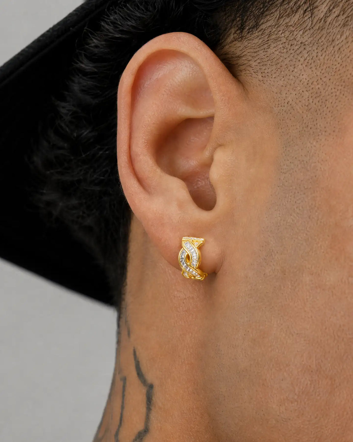 APORRO DNA Hoop Earrings