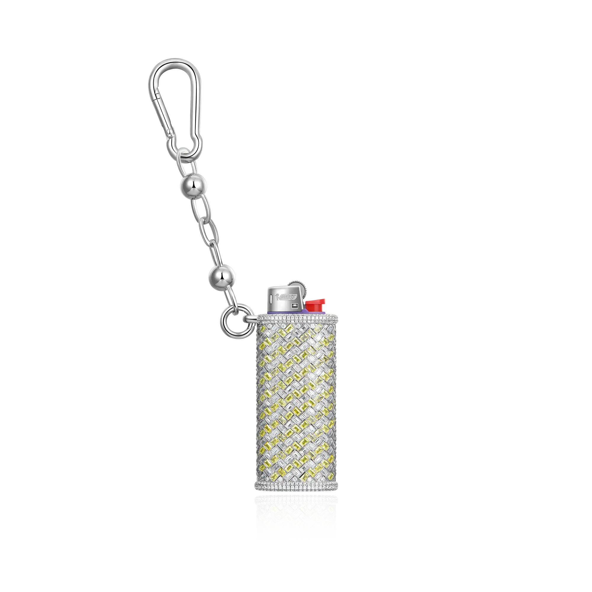 Cas briquet canari tissé